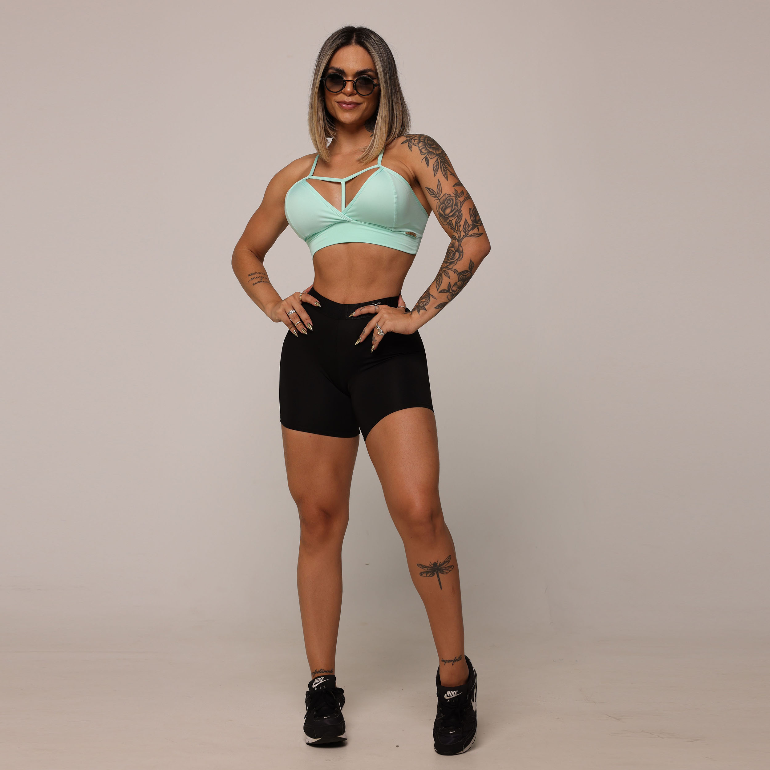 SHORT ÉPIC COMUM PRETO COM ELÁSTICO PRETO ABSOLUTO - Imagem 8