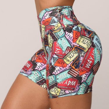 SHORT EMPINA BUMBUM ROUTE 66 EXCLUSIVO