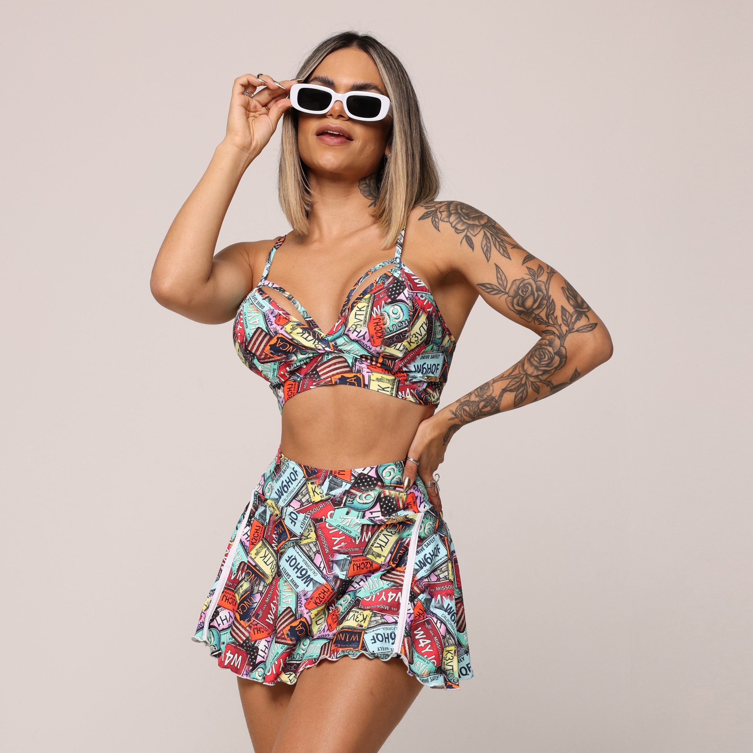 SHORT-SAIA ROUTE 66 EXCLUSIVO