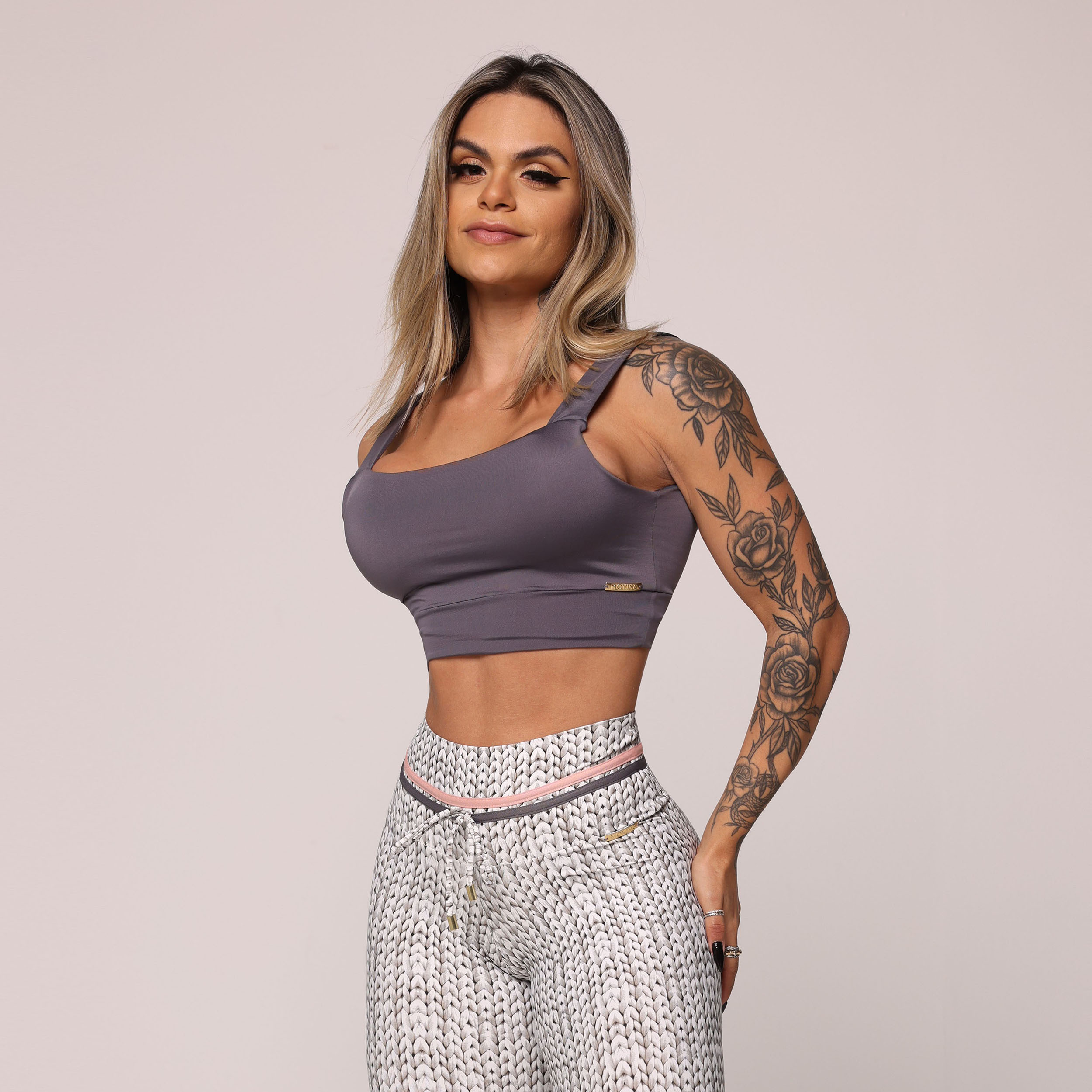 LEGGING EMPINA BUMBUM TRICOT WHITE EXCLUSIVA - Imagem 6