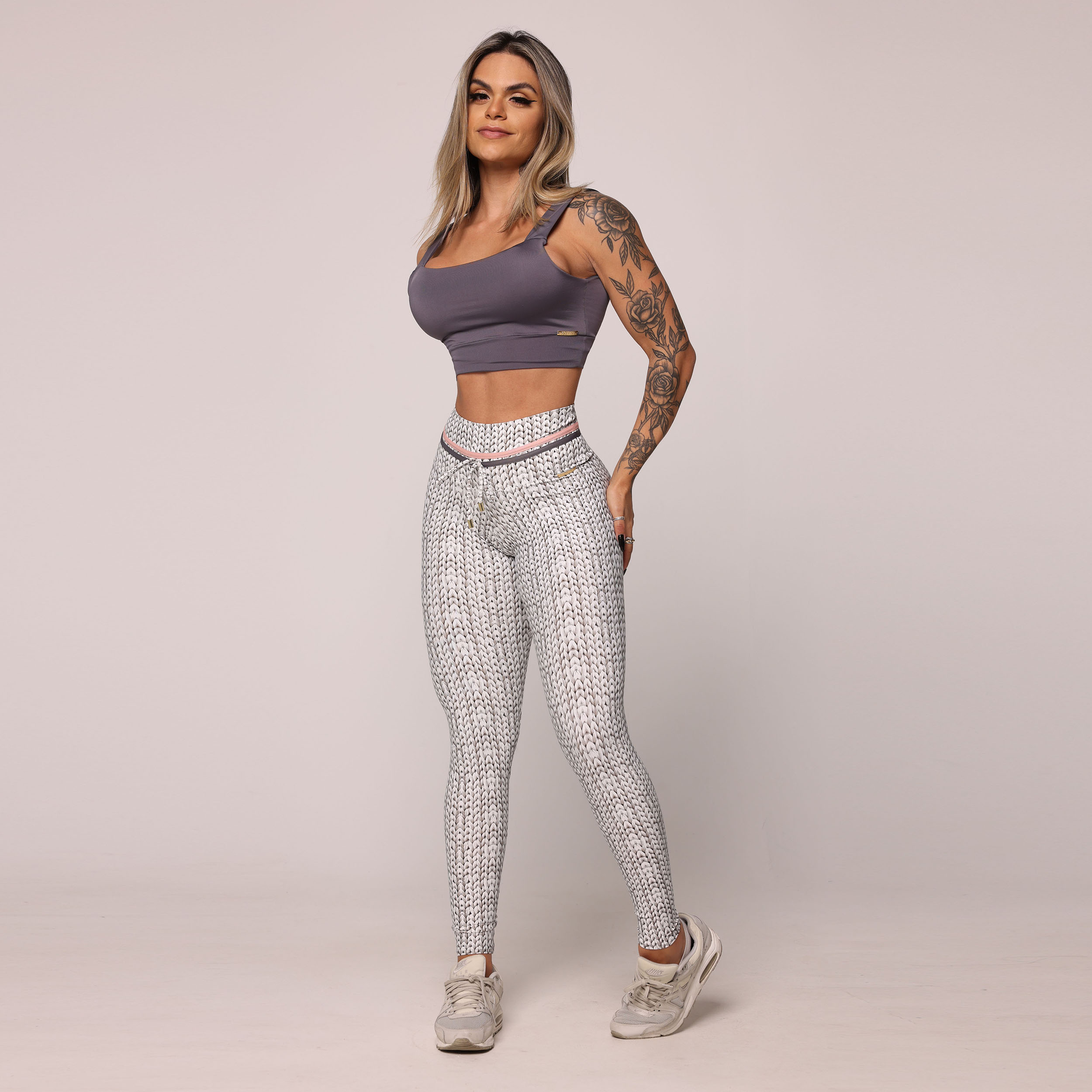 LEGGING EMPINA BUMBUM TRICOT WHITE EXCLUSIVA - Imagem 10