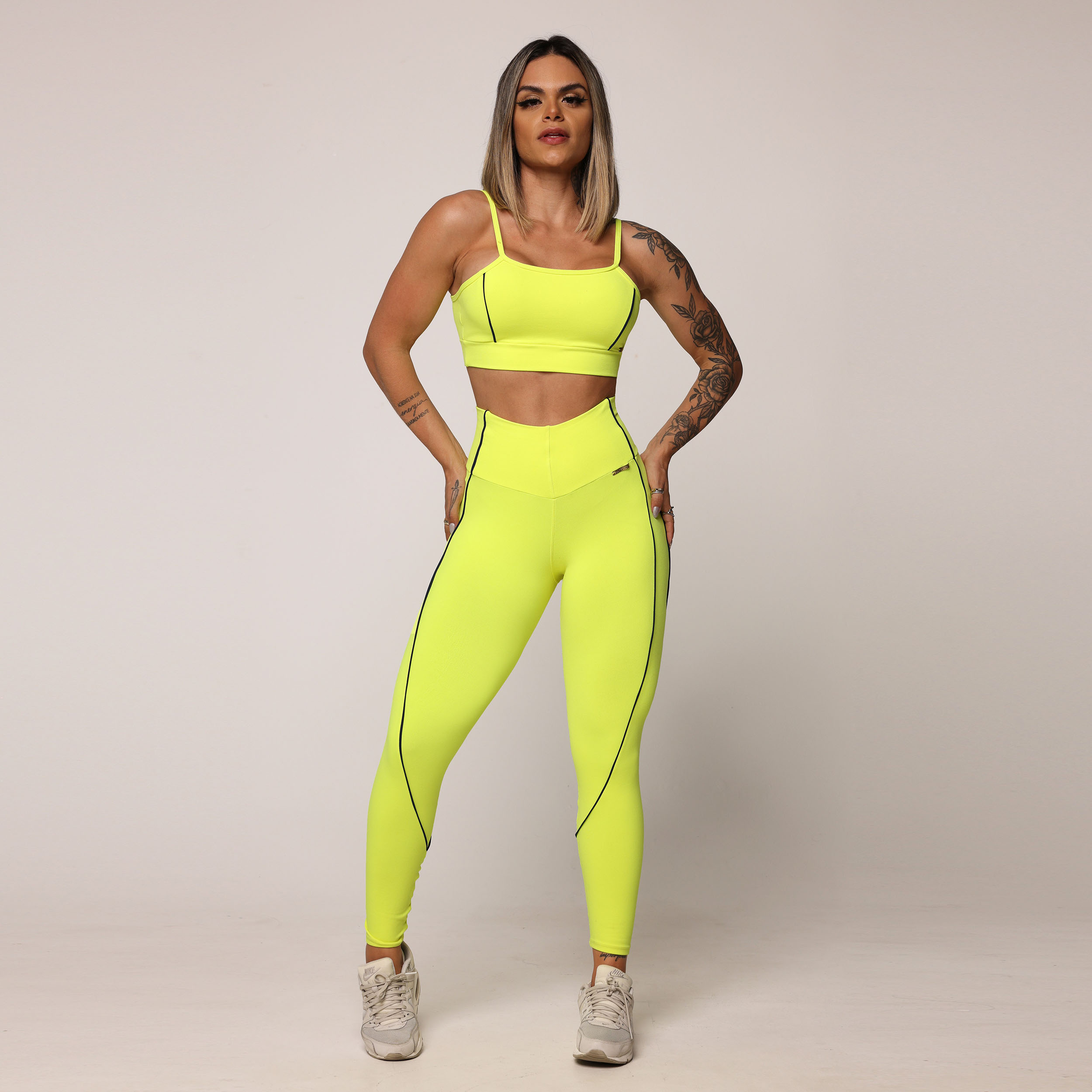 LEGGING HOPE COMUM AMARELO NEON - Imagem 4