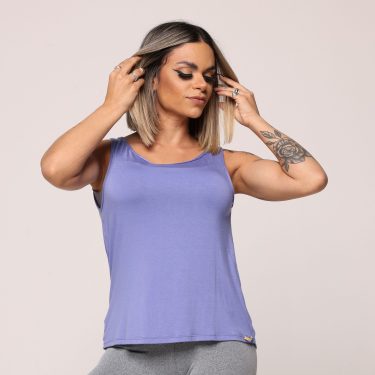 CAMISETA VENEZA DE VISCOSE AZUL