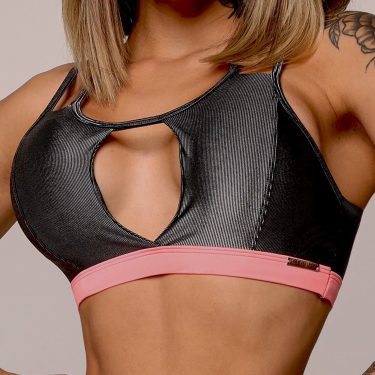 TOP FLORENÇA GLOSSY GRAFITE