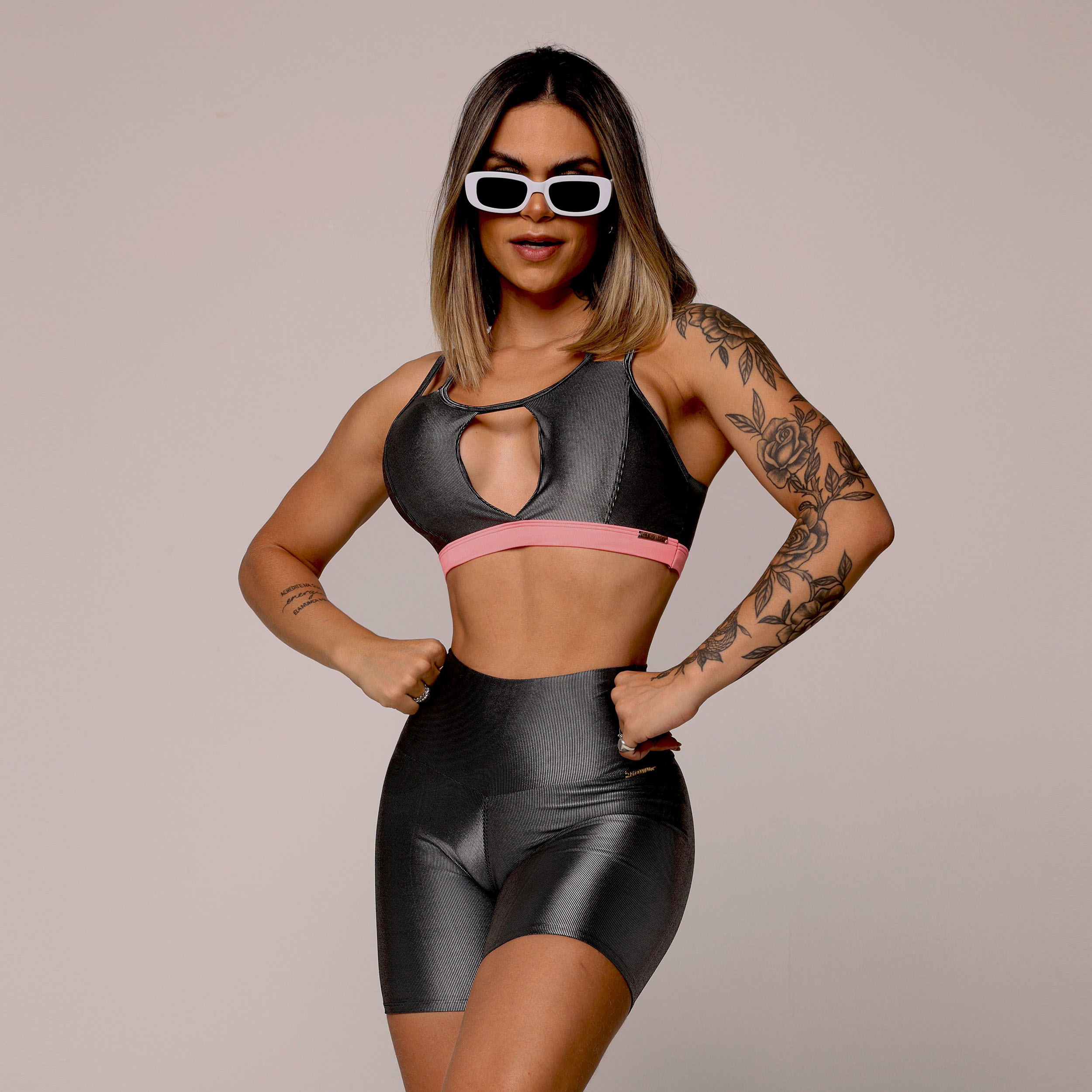 TOP FLORENÇA GLOSSY GRAFITE - Imagem 4