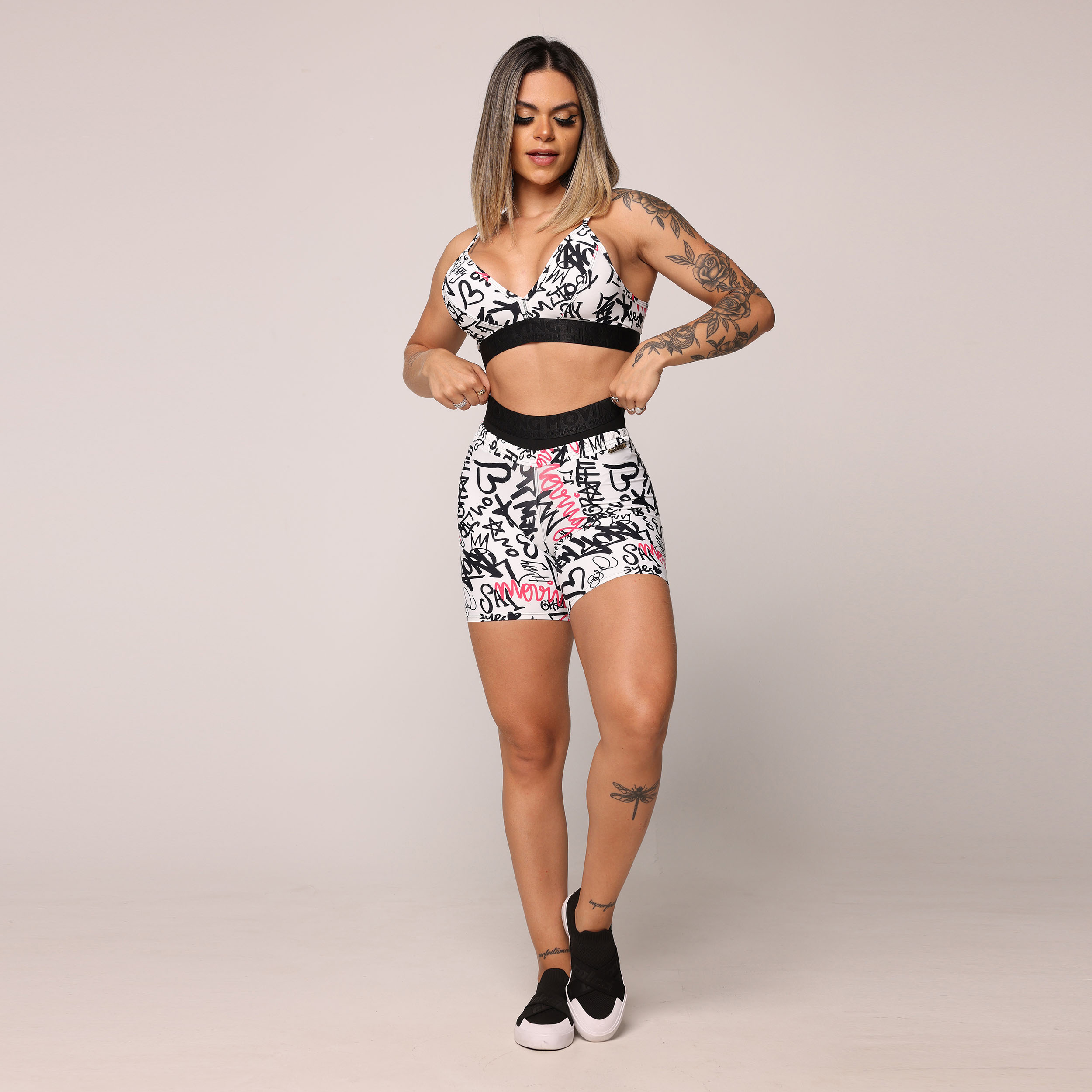 SHORT BOXER EMPINA BUMBUM GRAFFITY EXCLUSIVO - Imagem 7