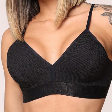 TOP MILANO JACQUARD CONFORT PRETO