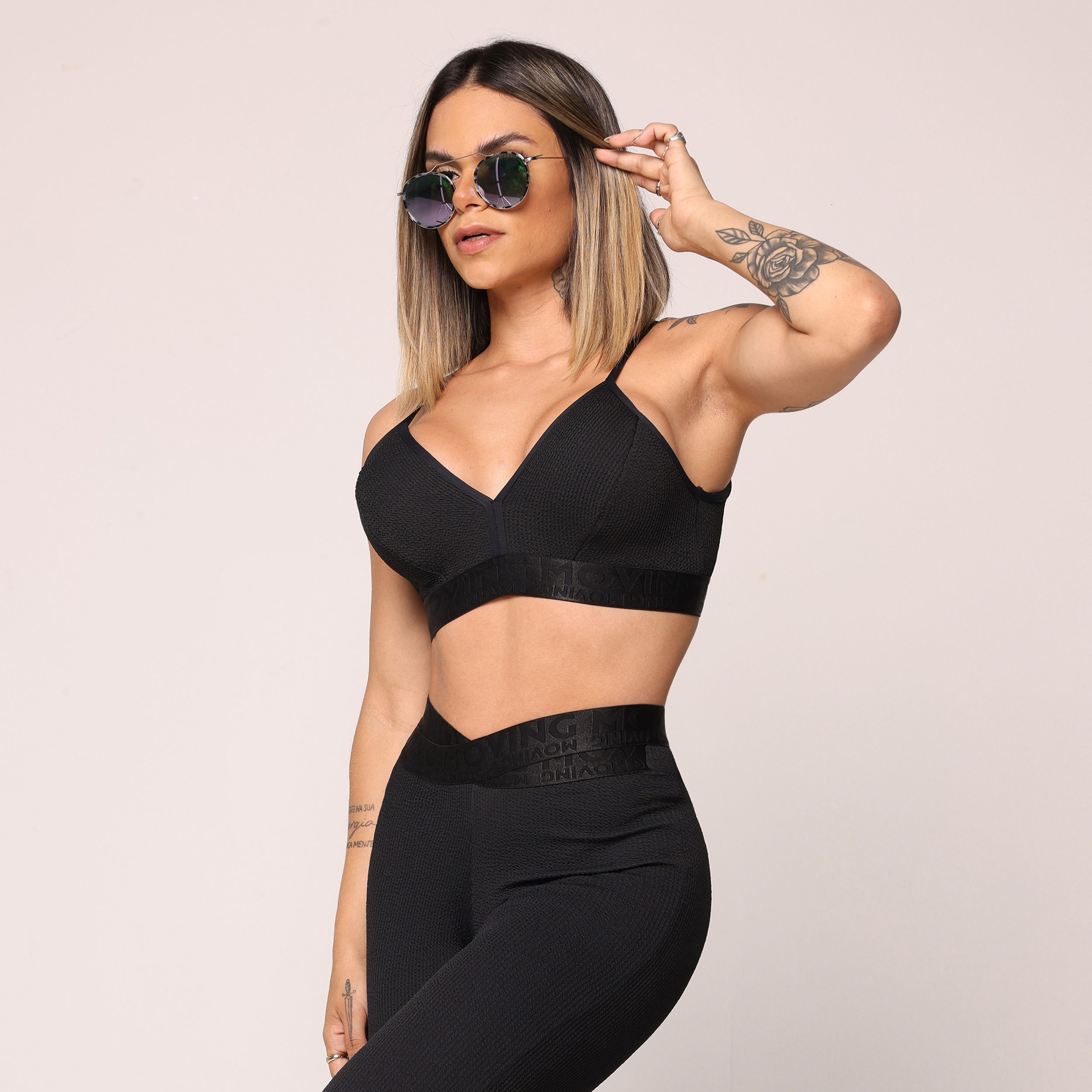 TOP MILANO JACQUARD CONFORT PRETO - Imagem 4