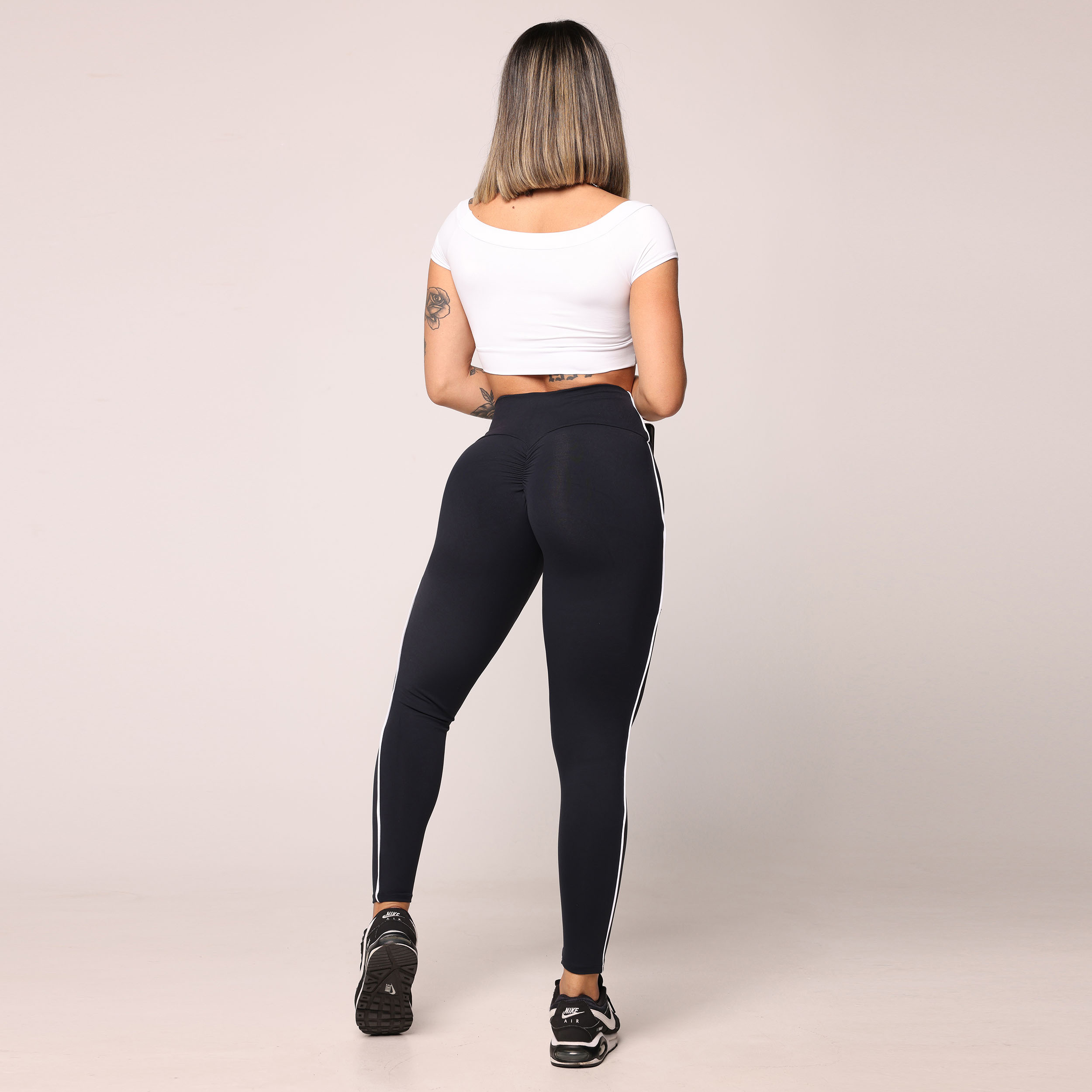 LEGGING CELULAR EMPINA BUMBUM PRETA - Imagem 6