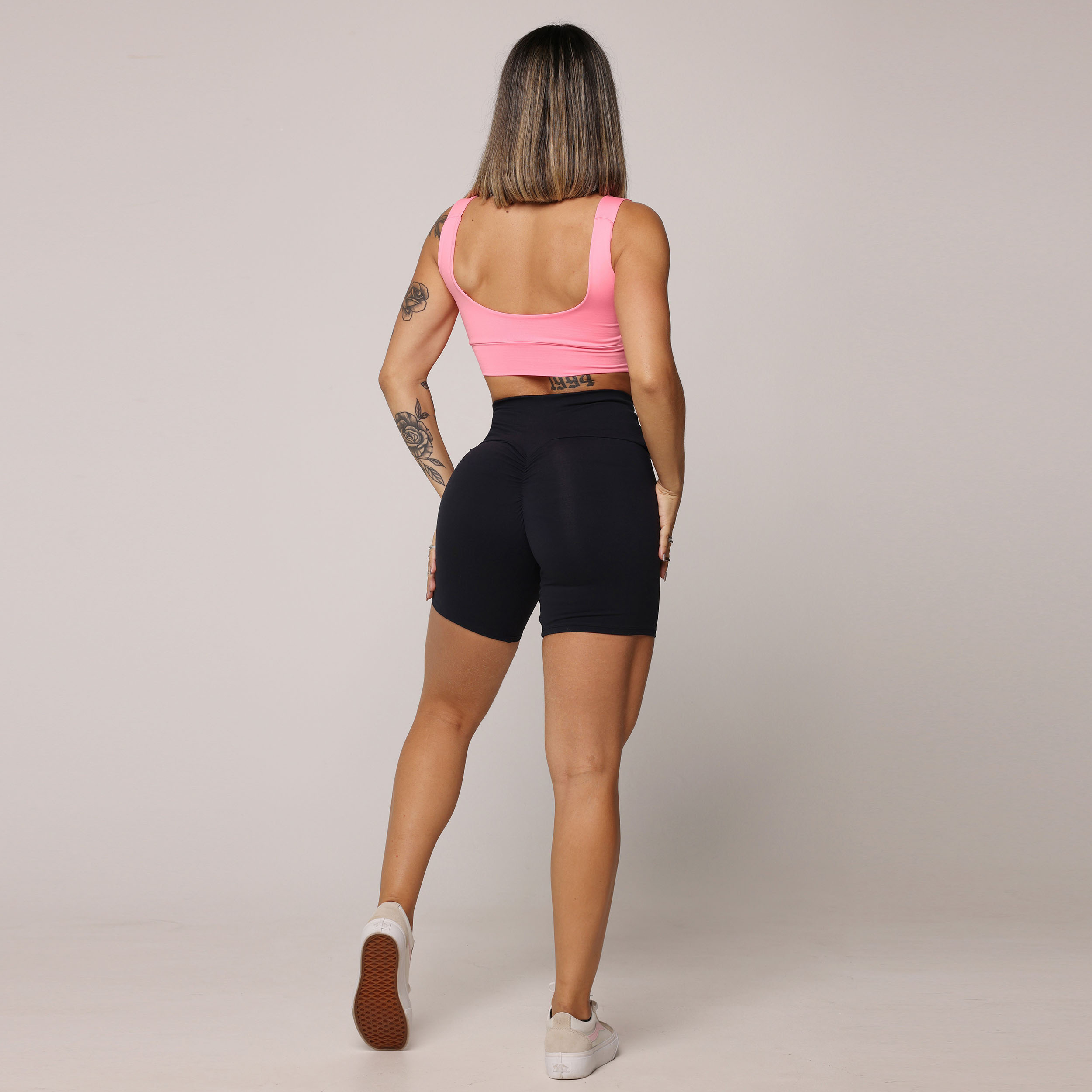 SHORT EMPINA BUMBUM PRETO - Imagem 7