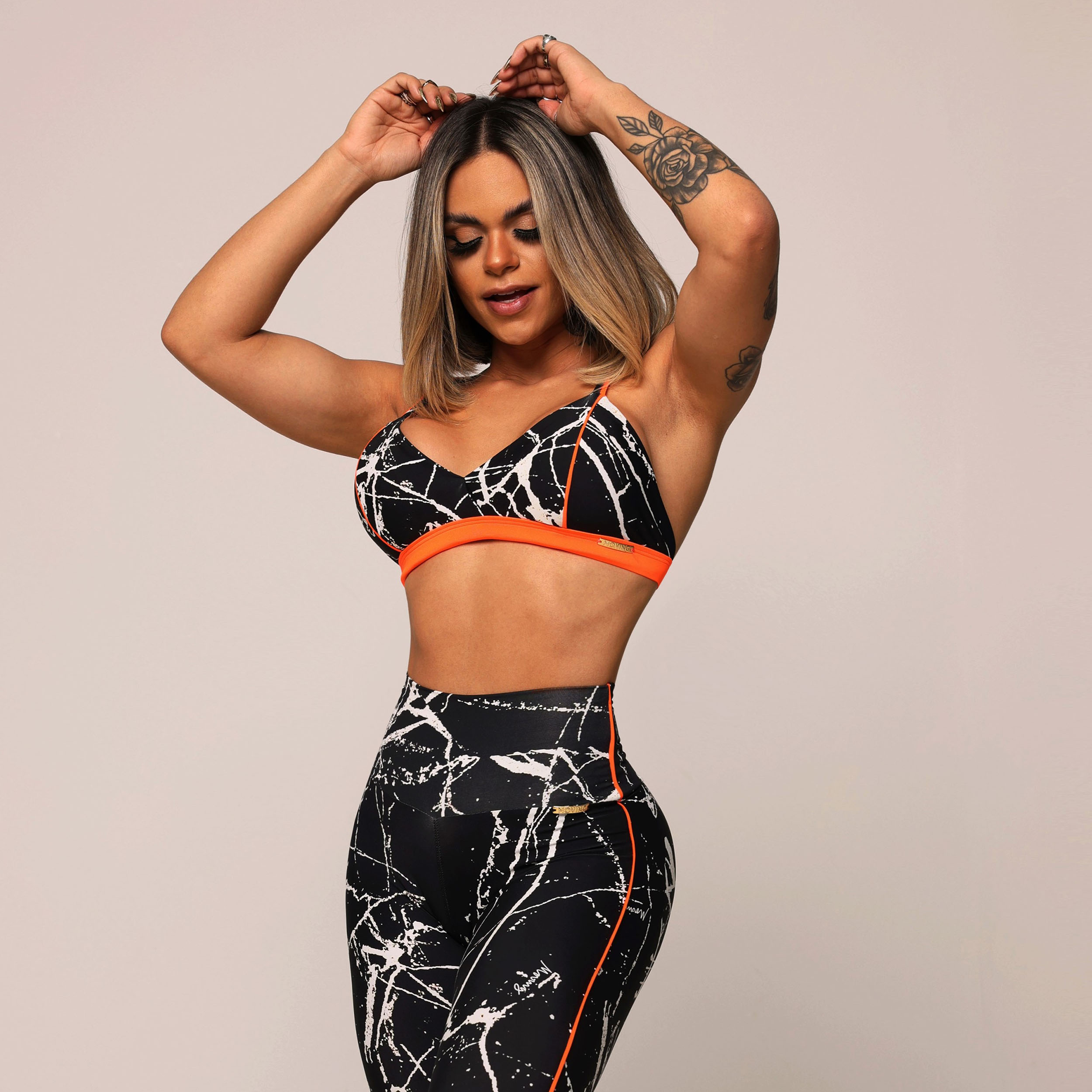 LEGGING JUMP COMUM WHITE VEIN EXCLUSIVA - Imagem 5