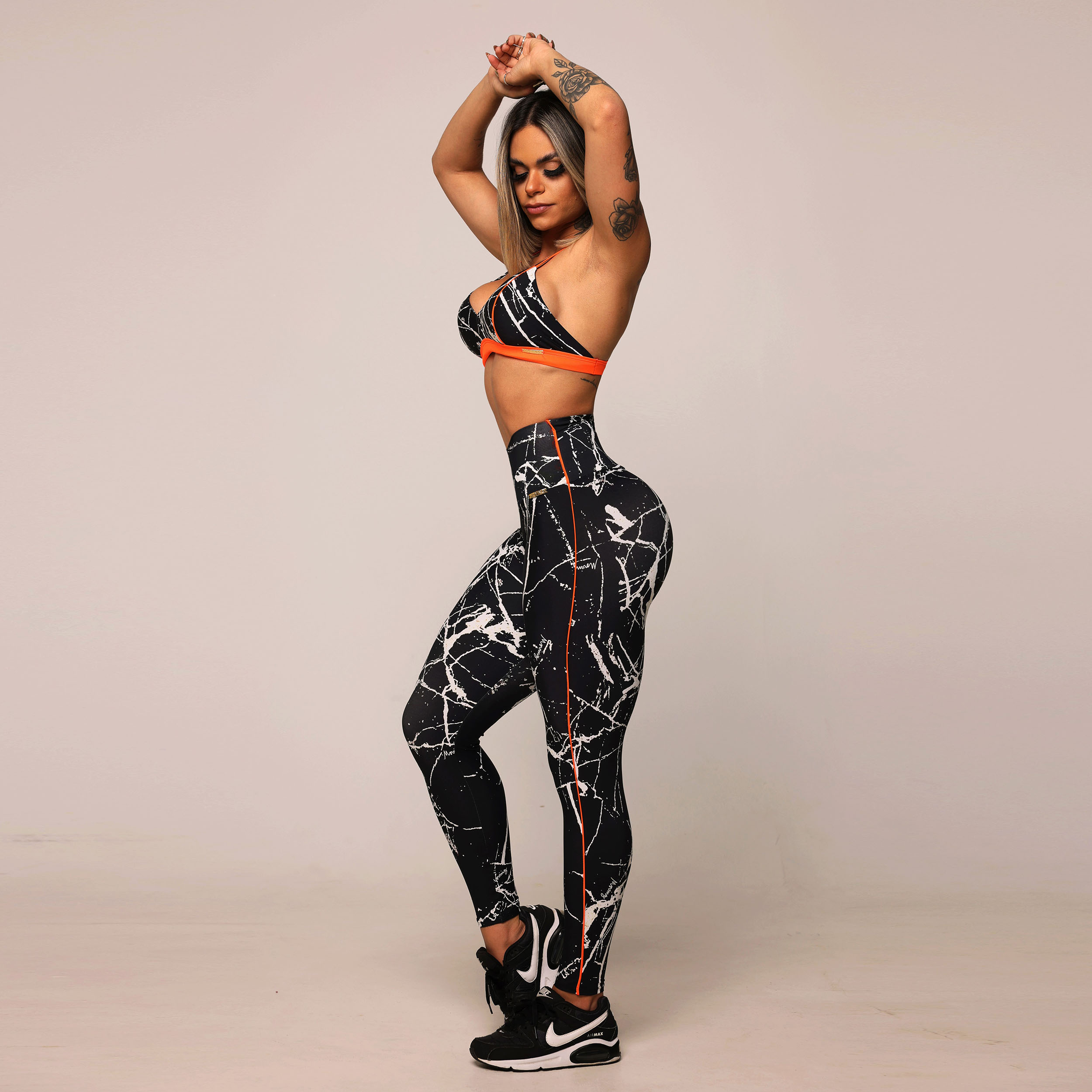 LEGGING JUMP COMUM WHITE VEIN EXCLUSIVA - Imagem 9