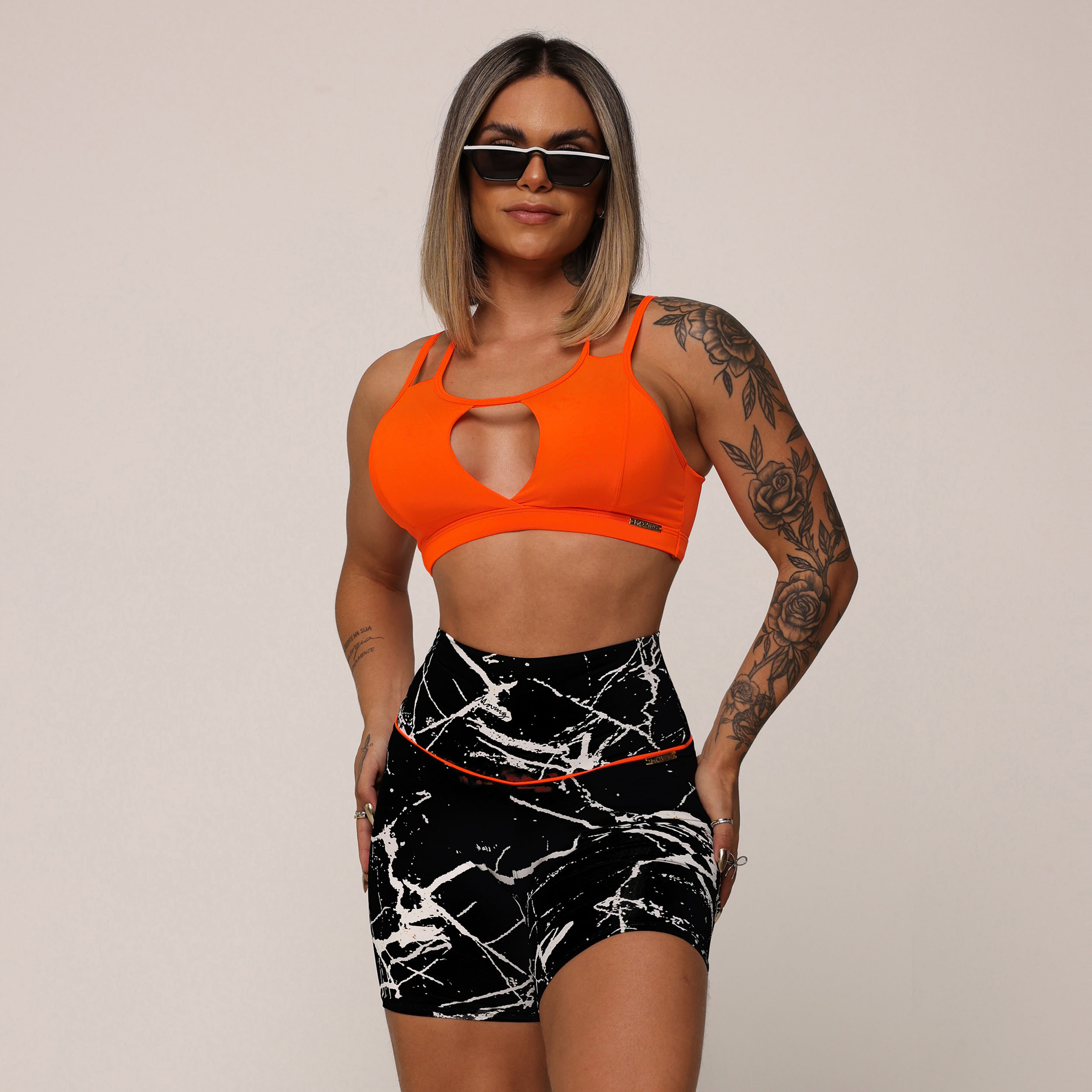 SHORT WALK EMPINA BUMBUM WHITE VEIN EXCLUSIVO - Imagem 3