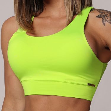 TOP VÊNUS AMARELO NEON