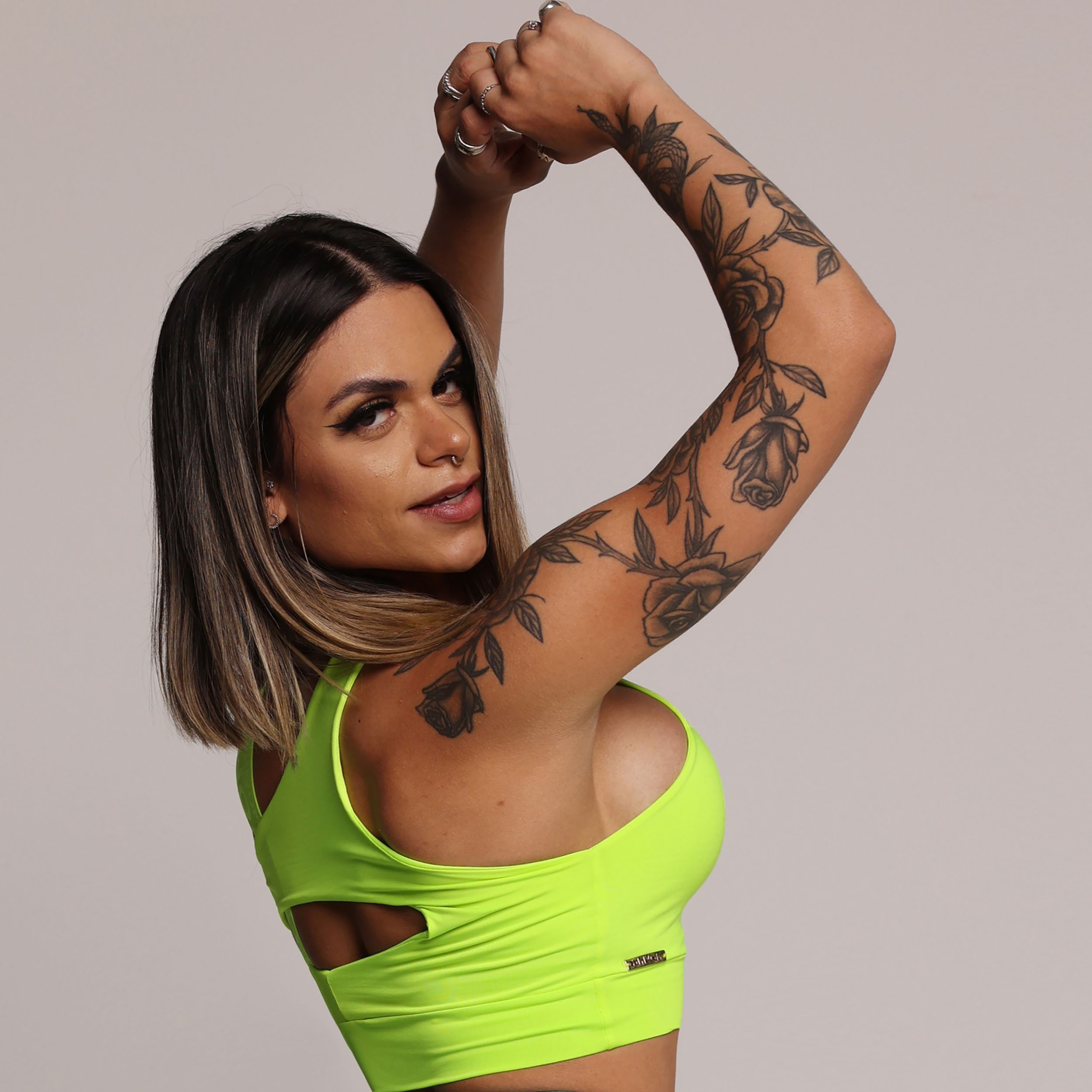 TOP VÊNUS AMARELO NEON - Imagem 3
