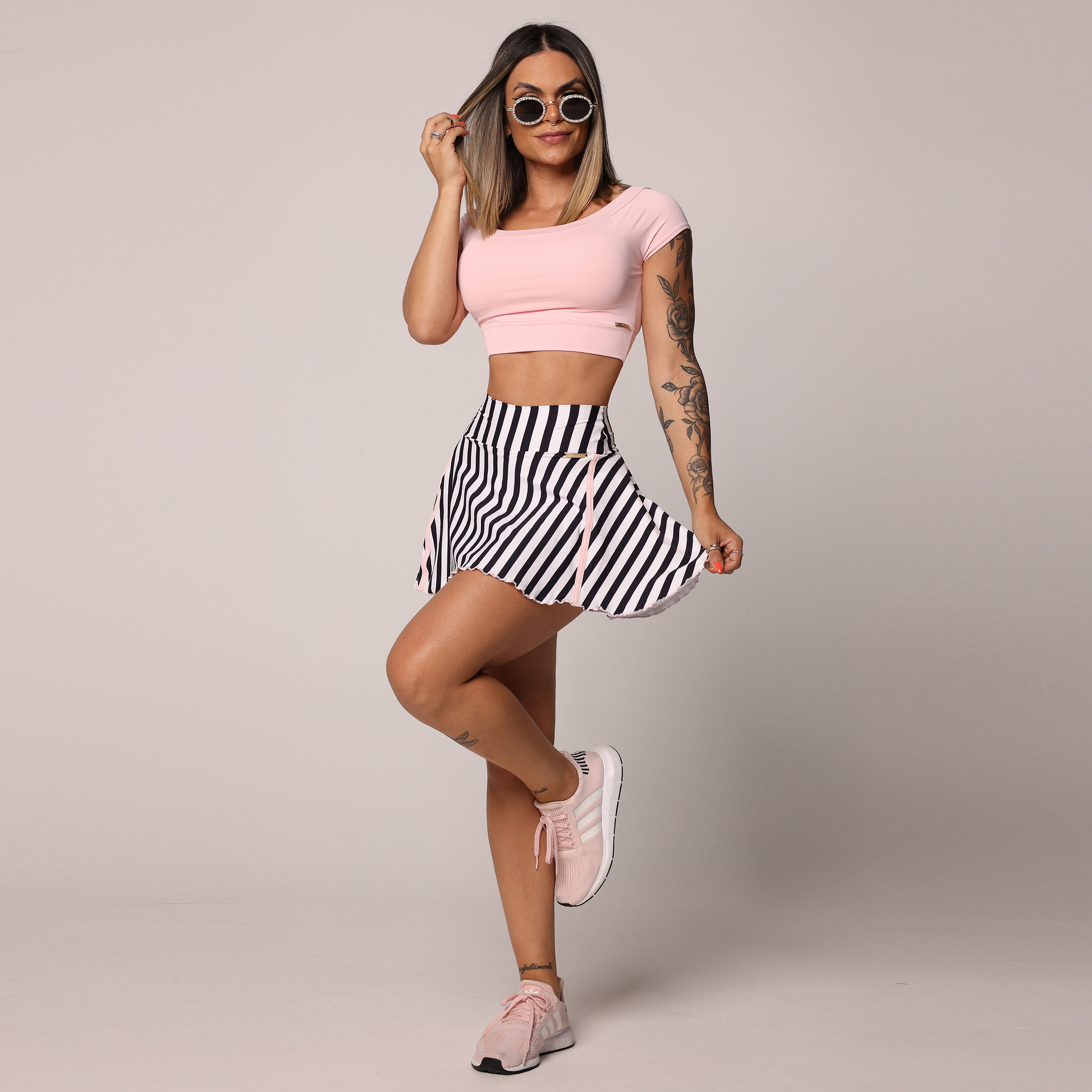 CROPPED CIGANINHA BLUSH - Imagem 4