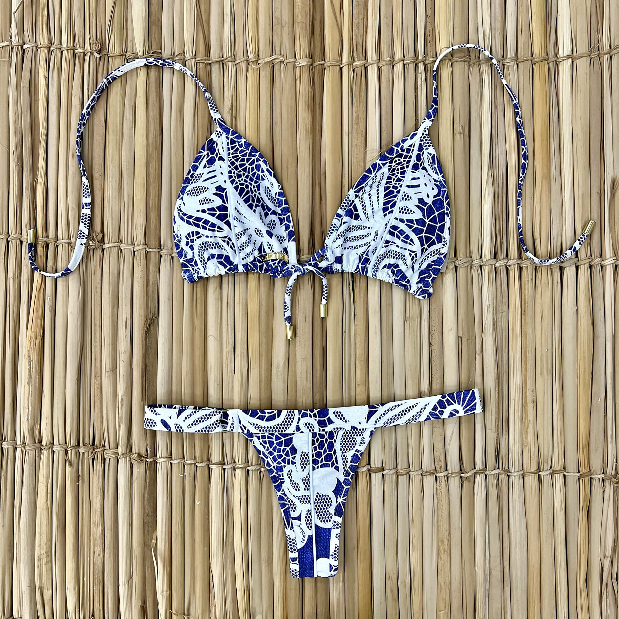 BIQUÍNI CORTININHA JEANS VINTAGE EXCLUSIVO - Imagem 3