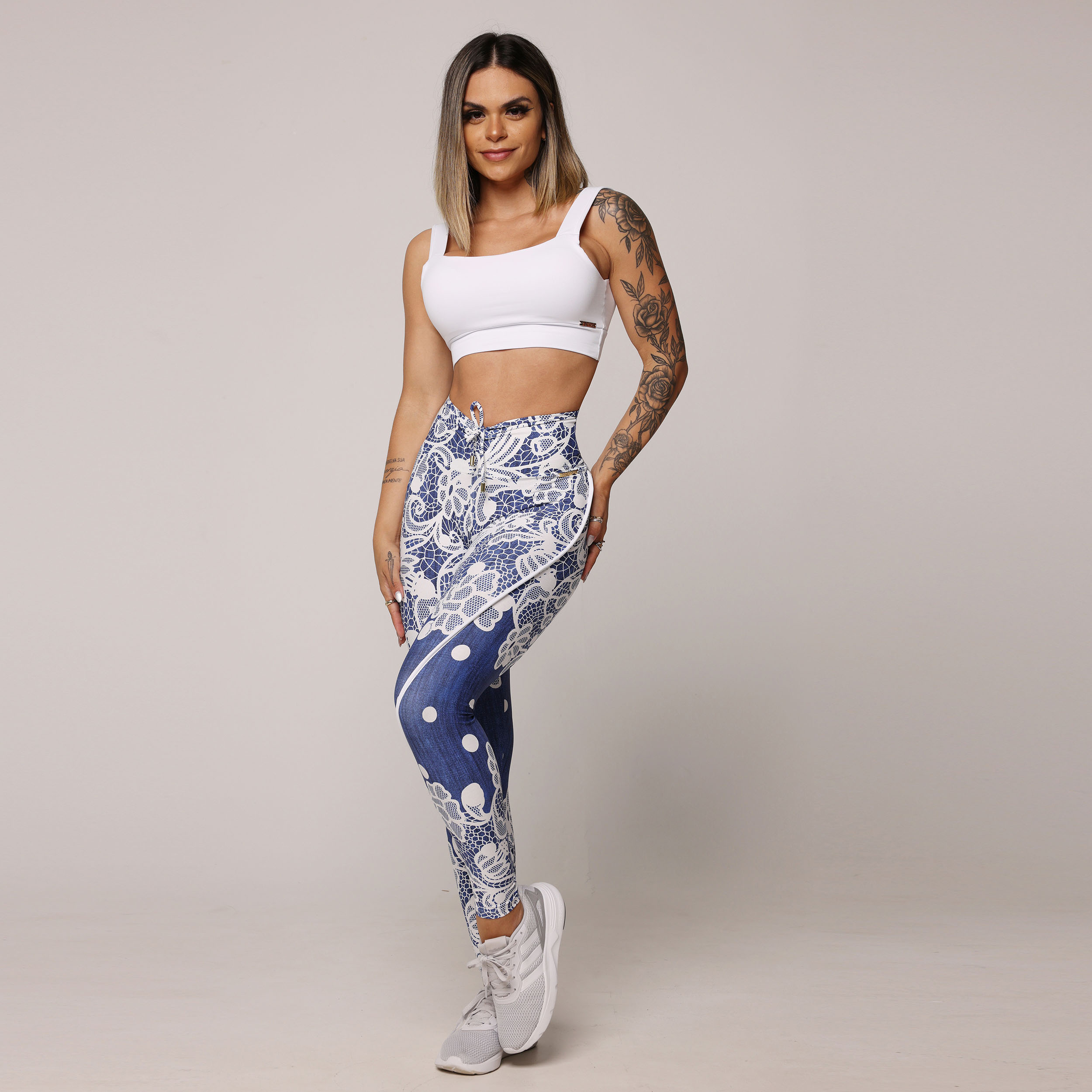 LEGGING RECORTE EMPINA BUMBUM JEANS VINTAGE EXCLUSIVA - Imagem 6