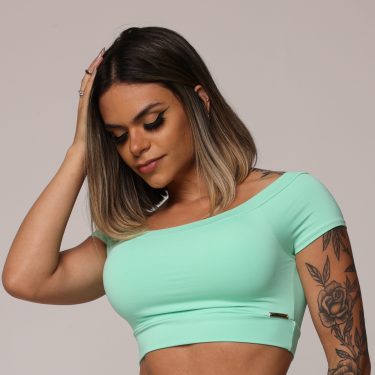 CROPPED CIGANINHA MENTA