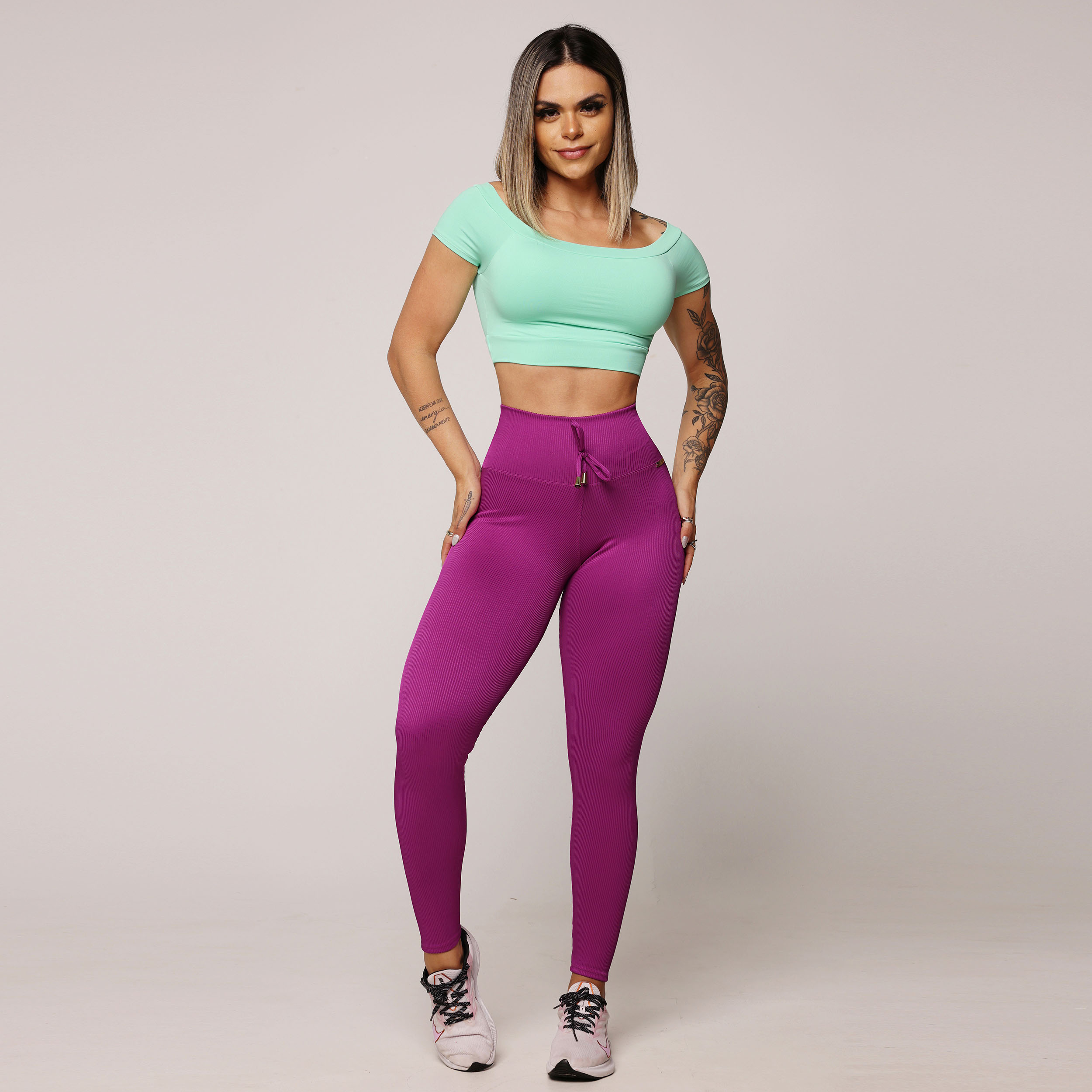 CROPPED CIGANINHA MENTA - Imagem 5