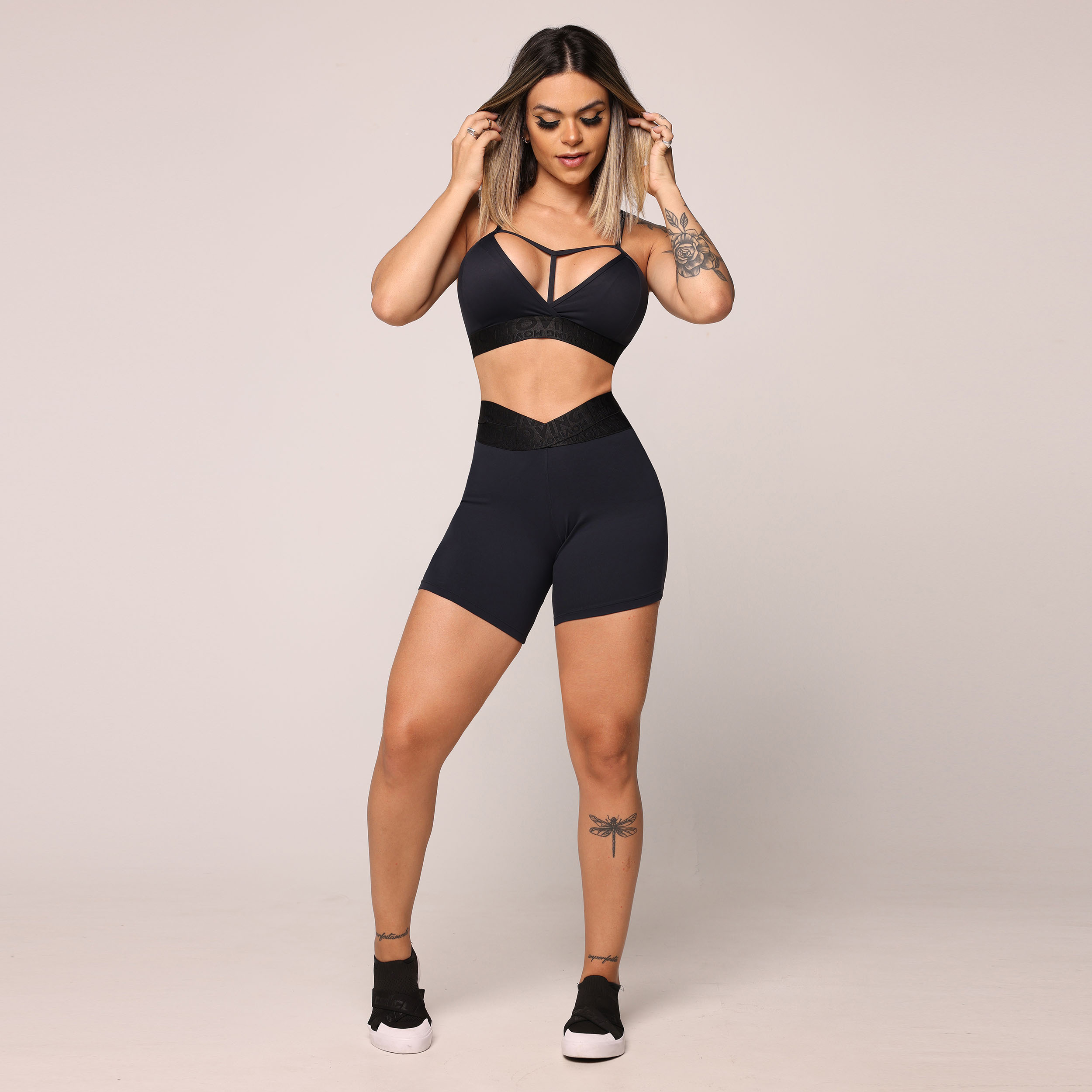 SHORT HIT COMUM PRETO - Imagem 6