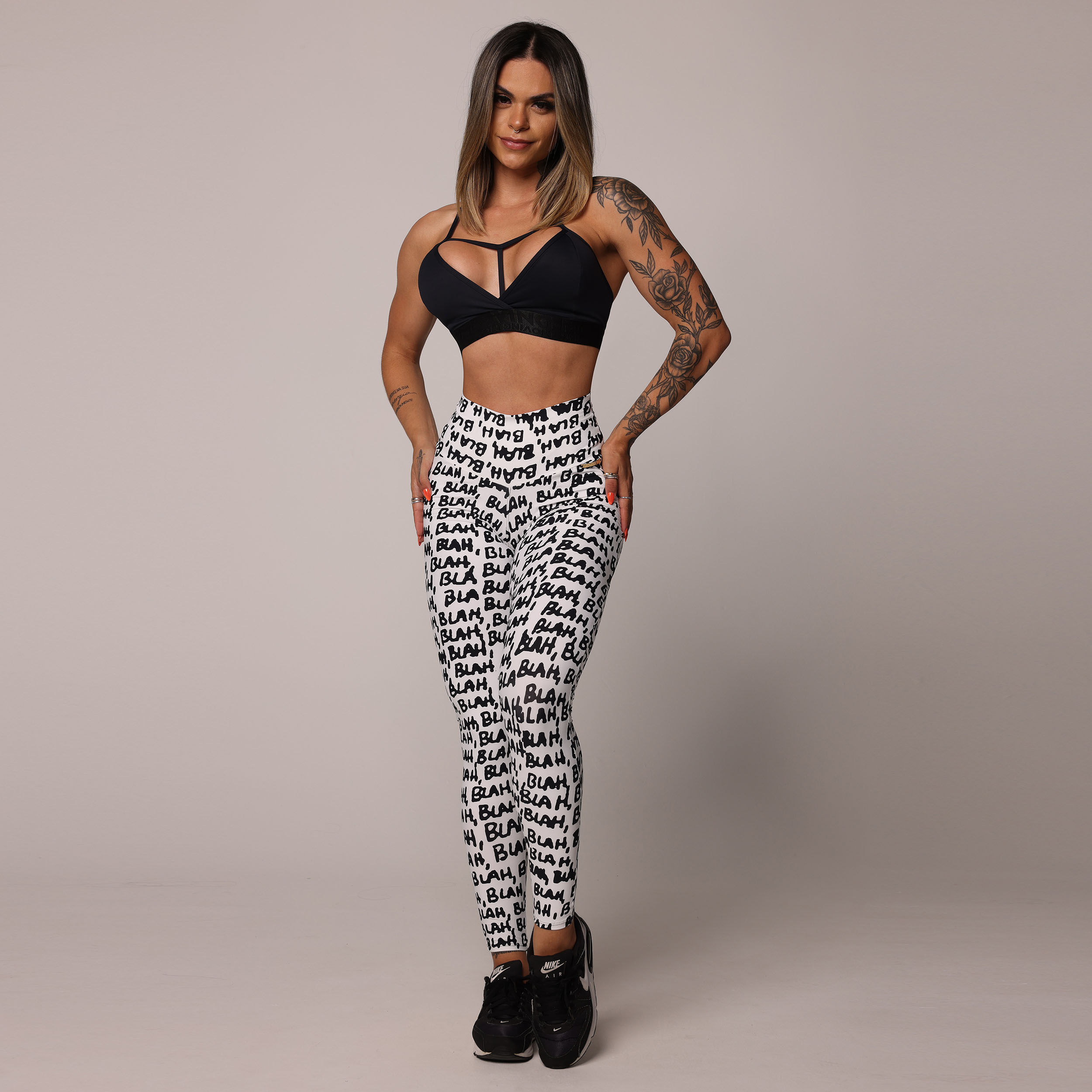 TOP MOVING COM ELÁSTICO PRETO ABSOLUTO - Imagem 3