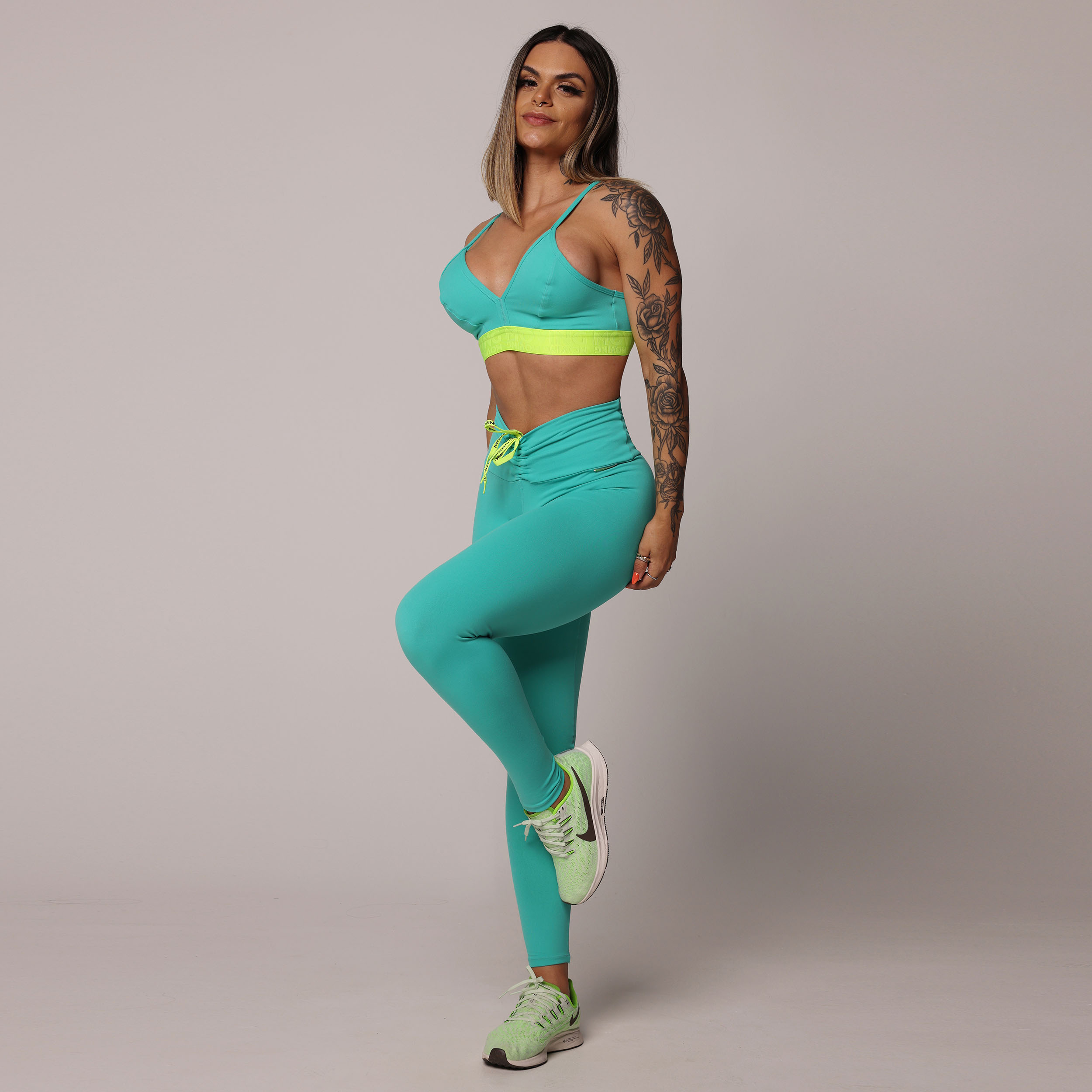 LEGGING EMPINA BUMBUM TURQUESA - Imagem 5