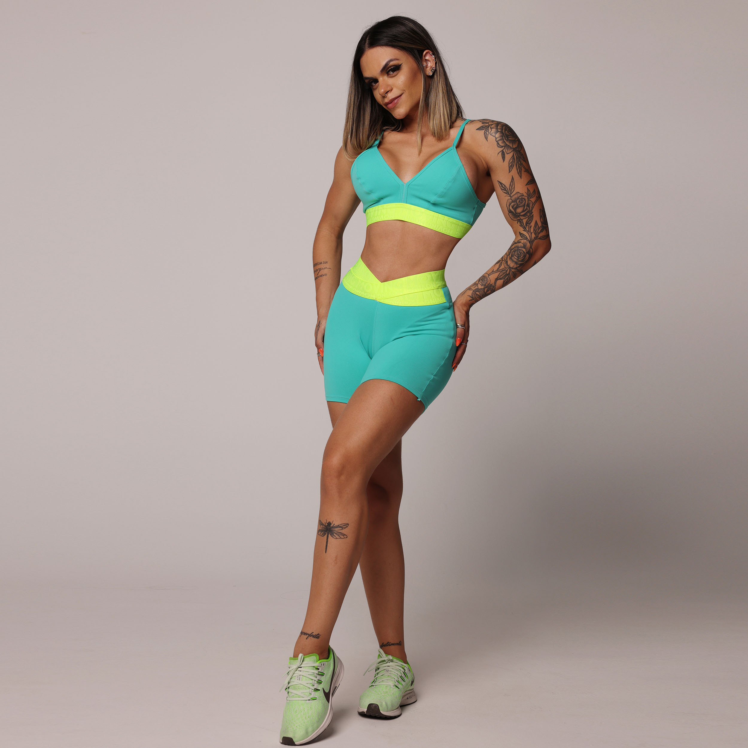 SHORT HIT COMUM TURQUESA - Imagem 6