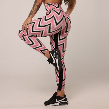 LEGGING STEP EMPINA BUMBUM PINK TRIBAL EXCLUSIVA