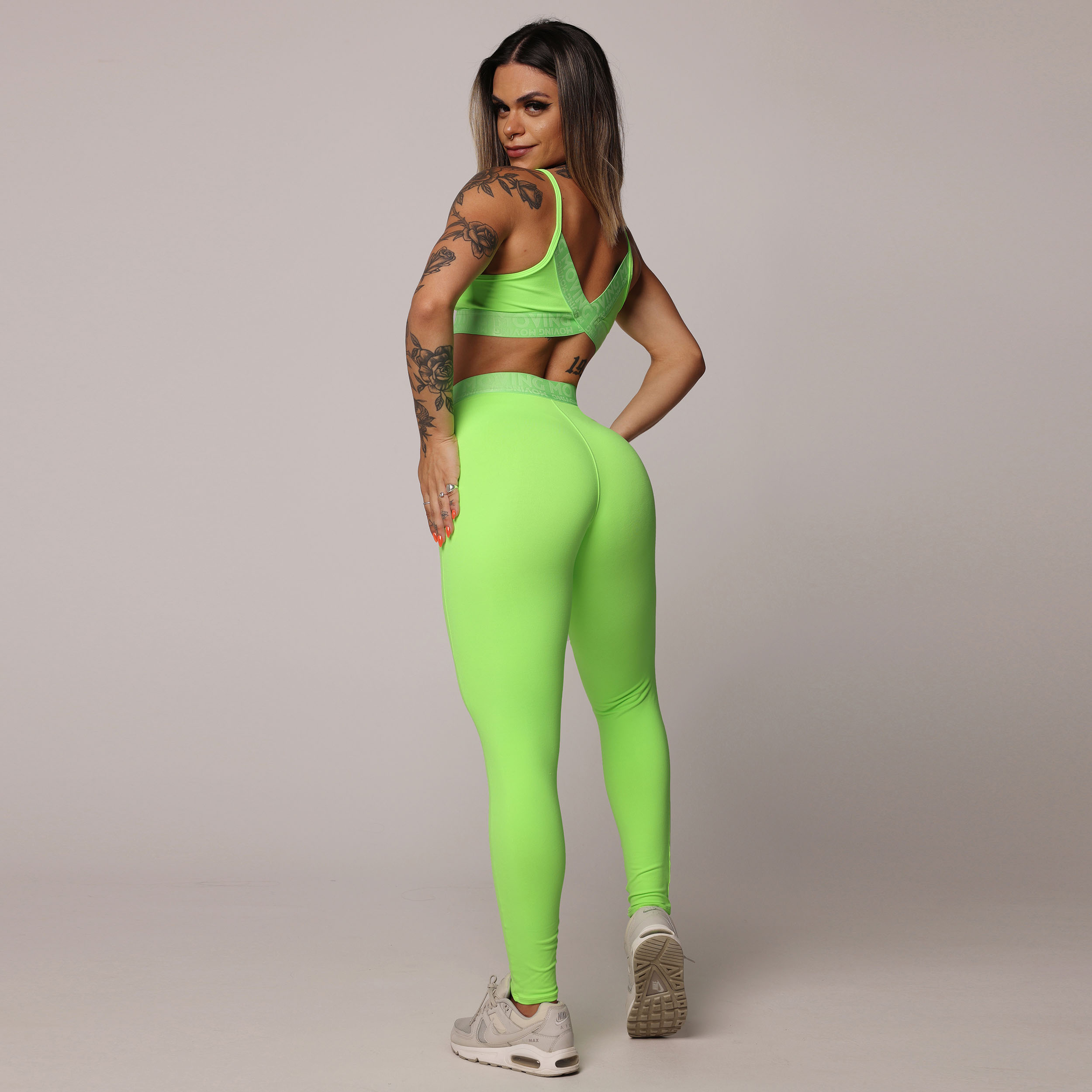 LEGGING HIT COMUM VERDE NEON - Imagem 5
