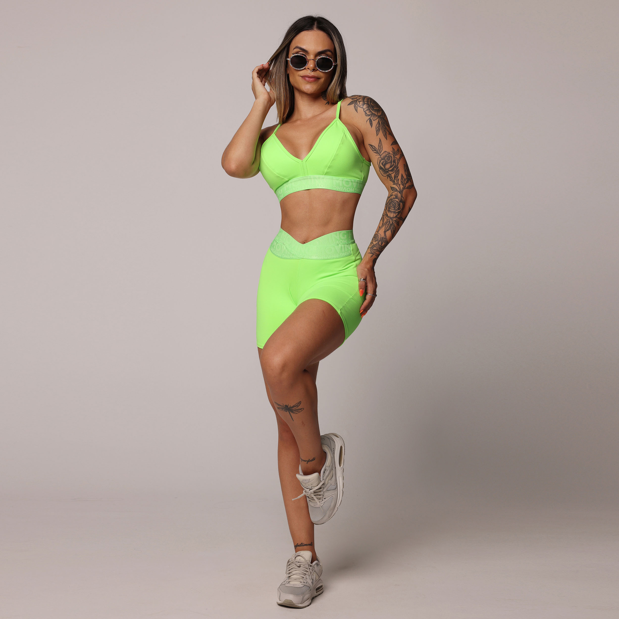 SHORT HIT COMUM VERDE NEON - Imagem 5