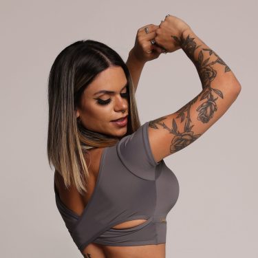 CROPPED MADRID GRAFITE