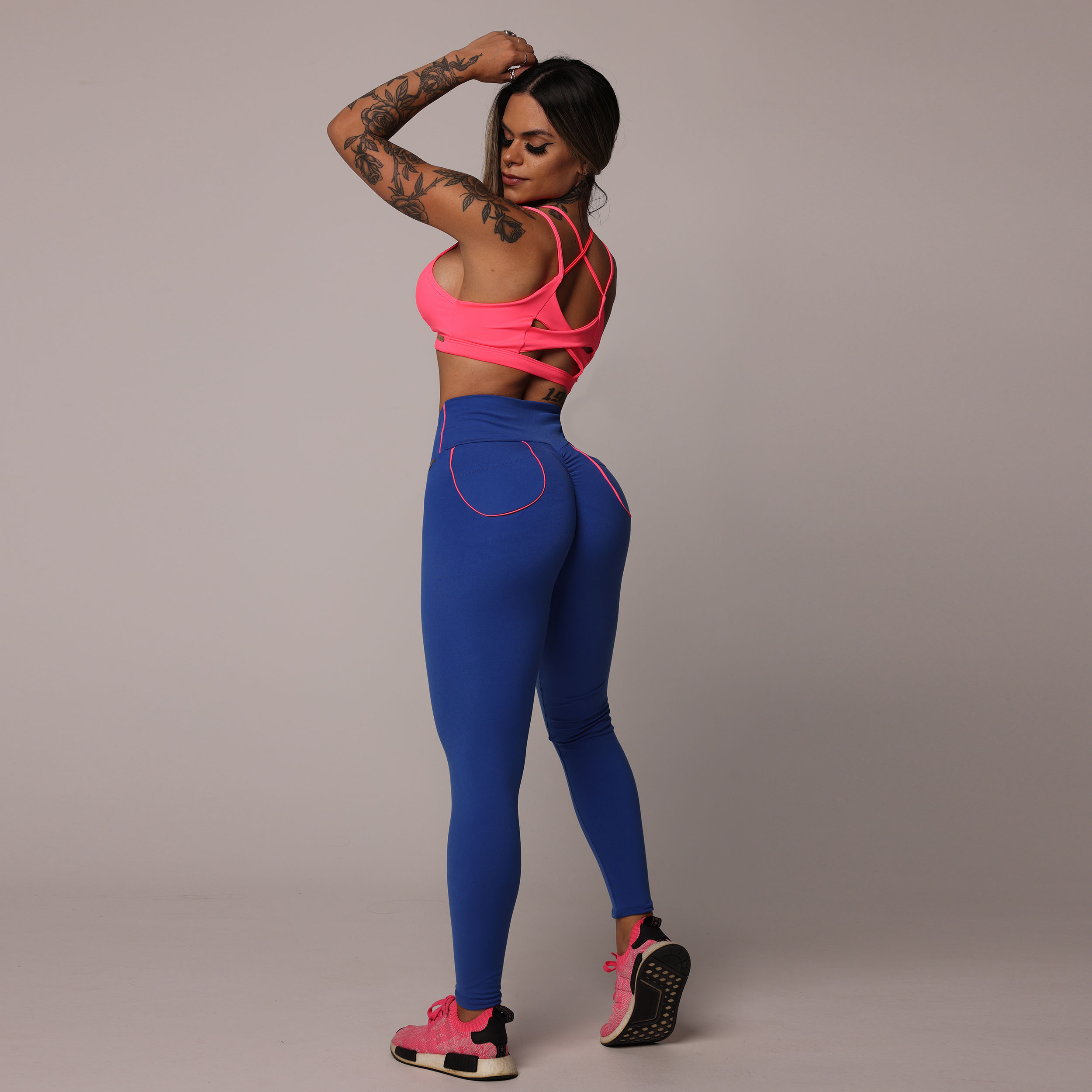 TOP FLORENÇA ROSA FLÚOR - Imagem 5