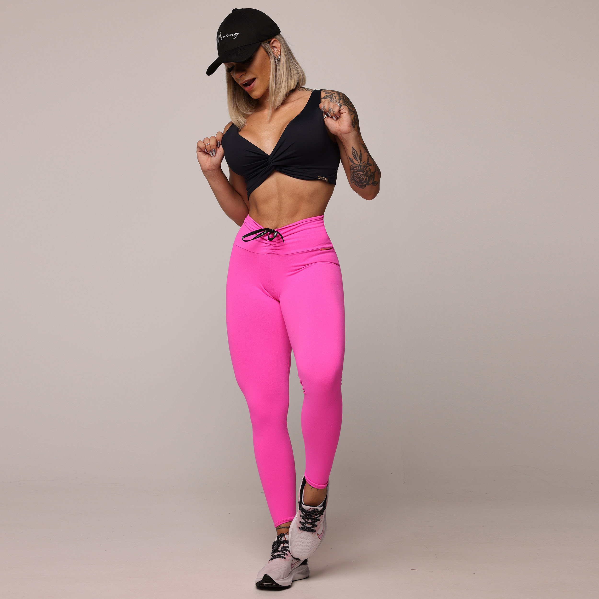 LEGGING EMPINA BUMBUM ROSA NEON - Imagem 10