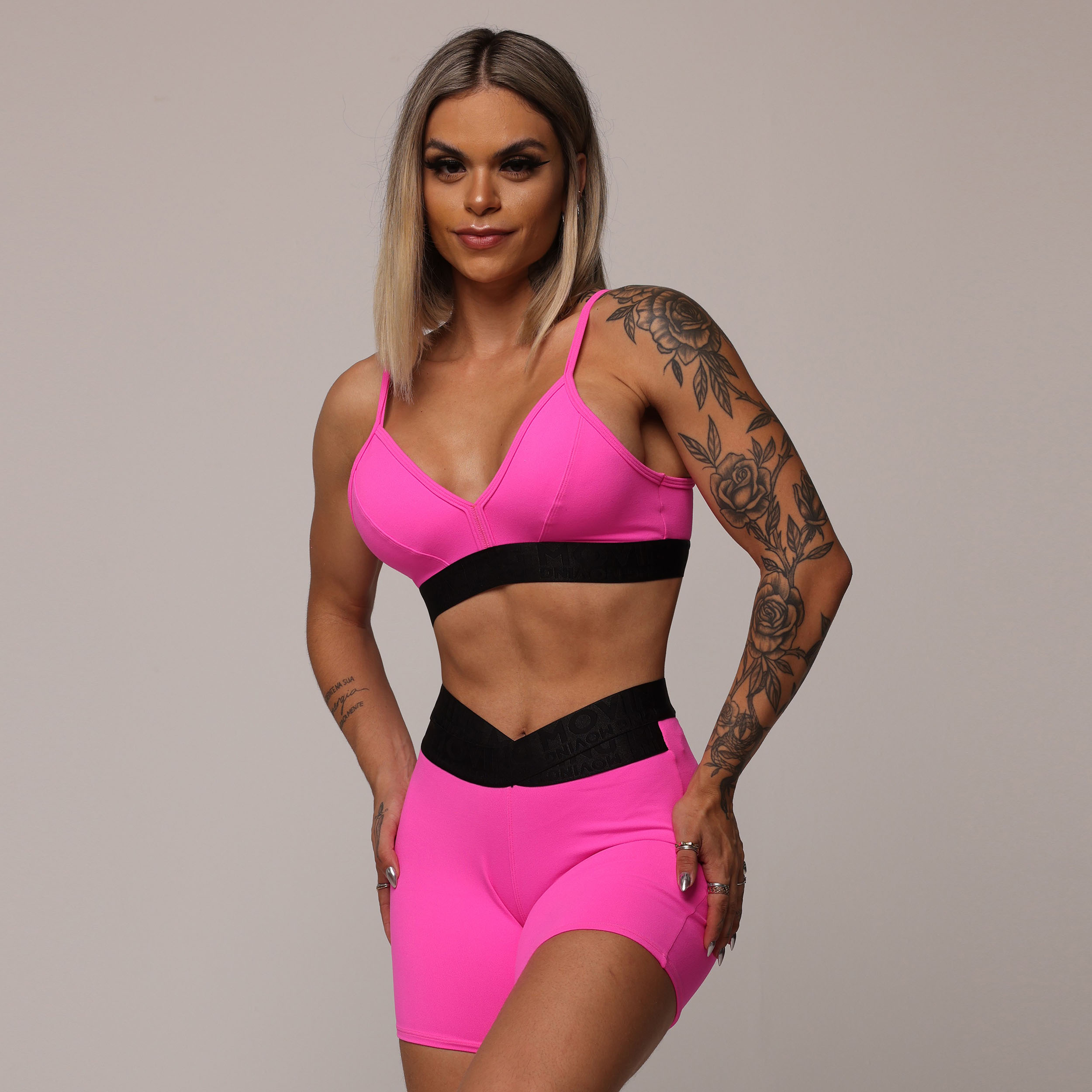 SHORT HIT ROSA NEON - Imagem 3