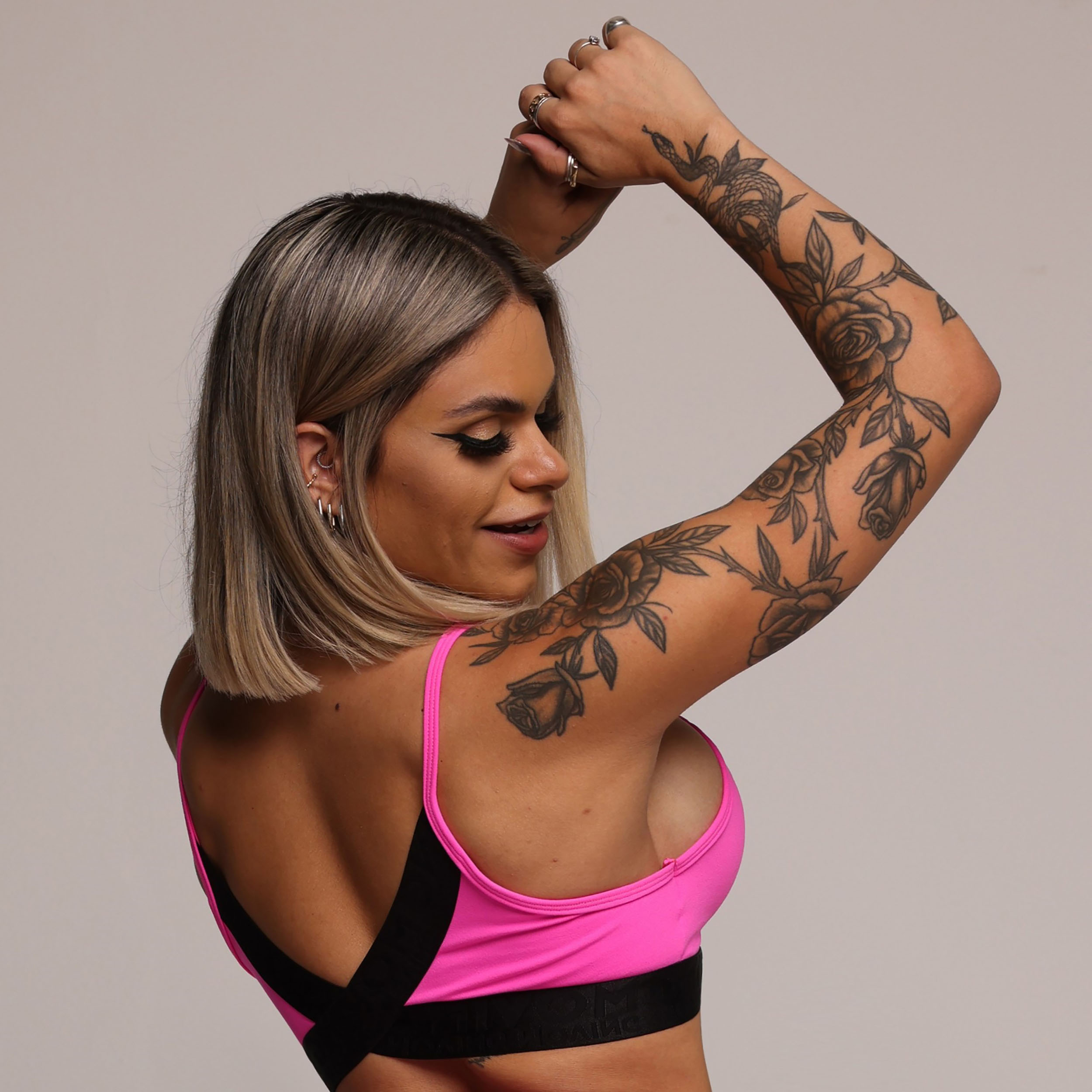 TOP MILANO ROSA NEON - Imagem 3