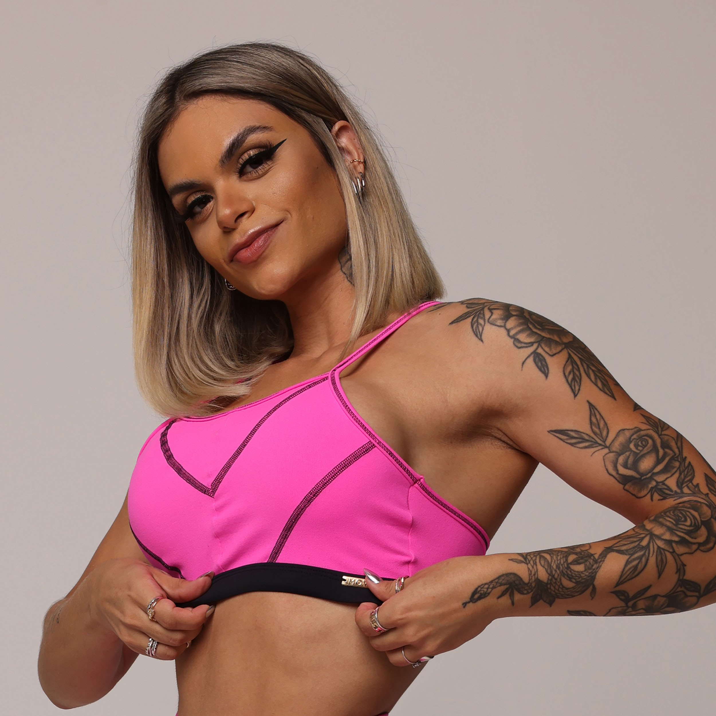 TOP SEUL ROSA NEON - Imagem 3