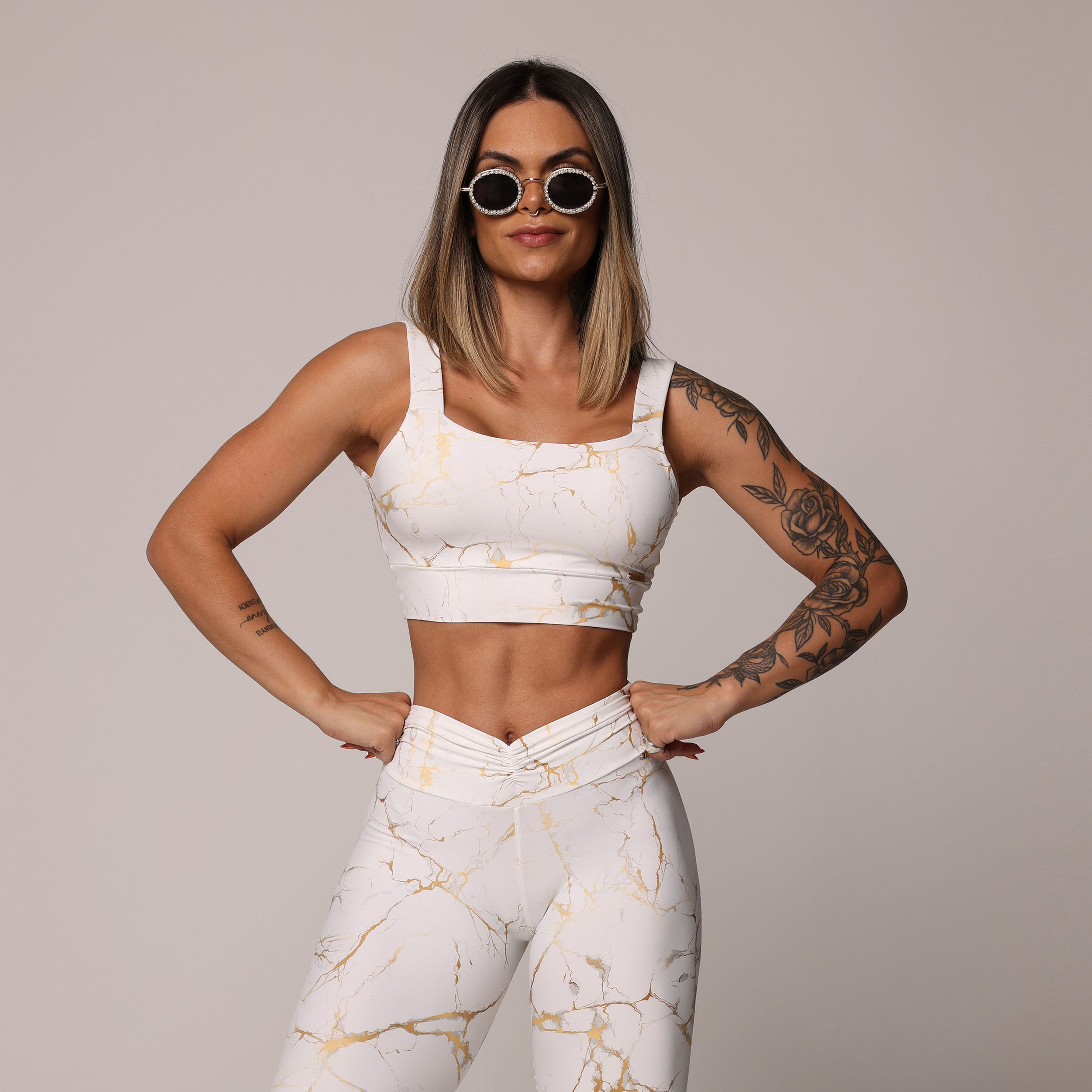 LEGGING ROMANA EMPINA BUMBUM SPUN SUGAR EXCLUSIVA - Imagem 5