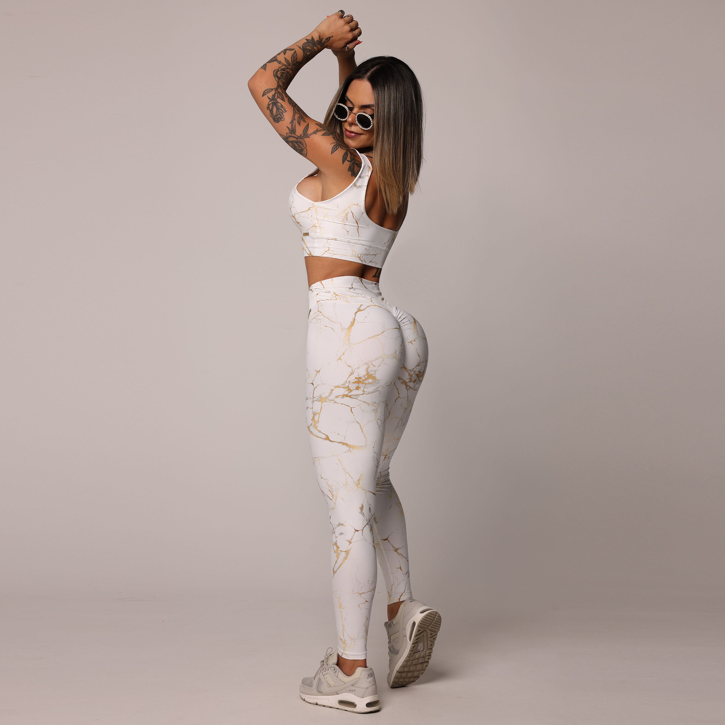 LEGGING ROMANA EMPINA BUMBUM SPUN SUGAR EXCLUSIVA - Imagem 9