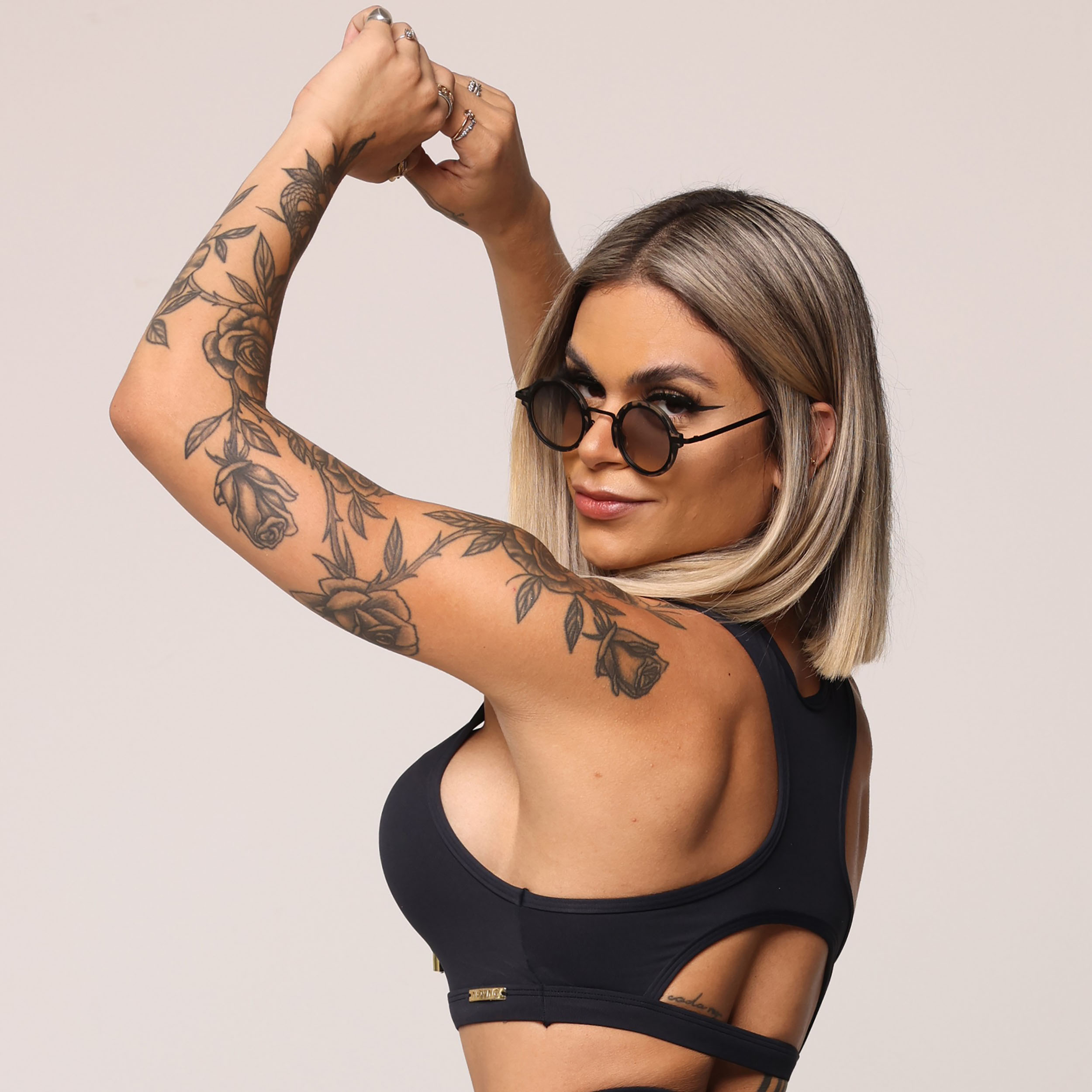 TOP TRANÇADO PRETO - Imagem 3