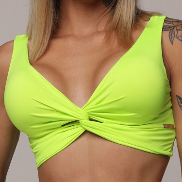 TOP DENALI AMARELO NEON