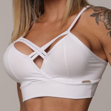 TOP TIRAS BRANCO