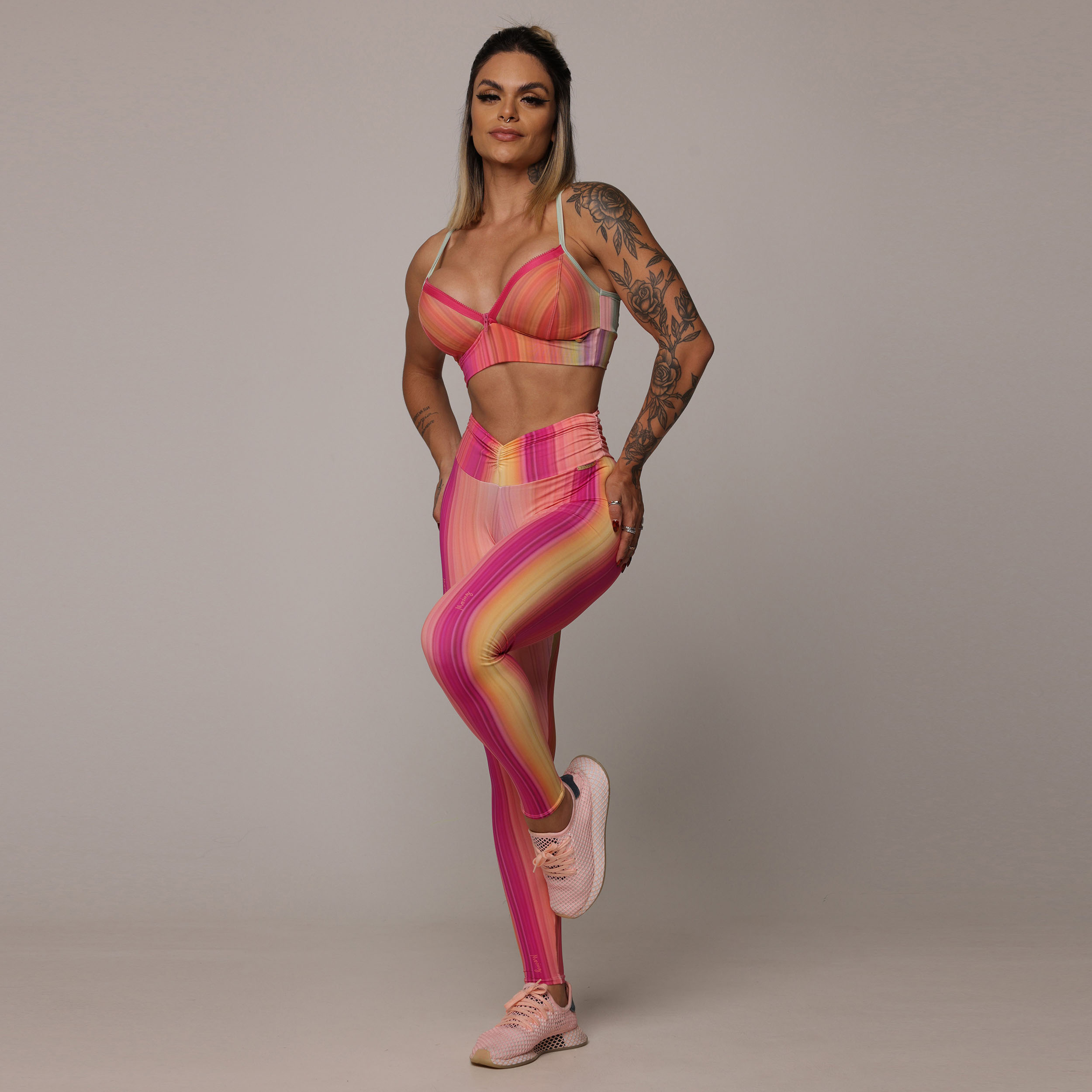 LEGGING ROMANA EMPINA BUMBUM DONUTS EXCLUSIVA - Imagem 8