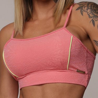 TOP HOPE JACQUARD NATURE PEACH