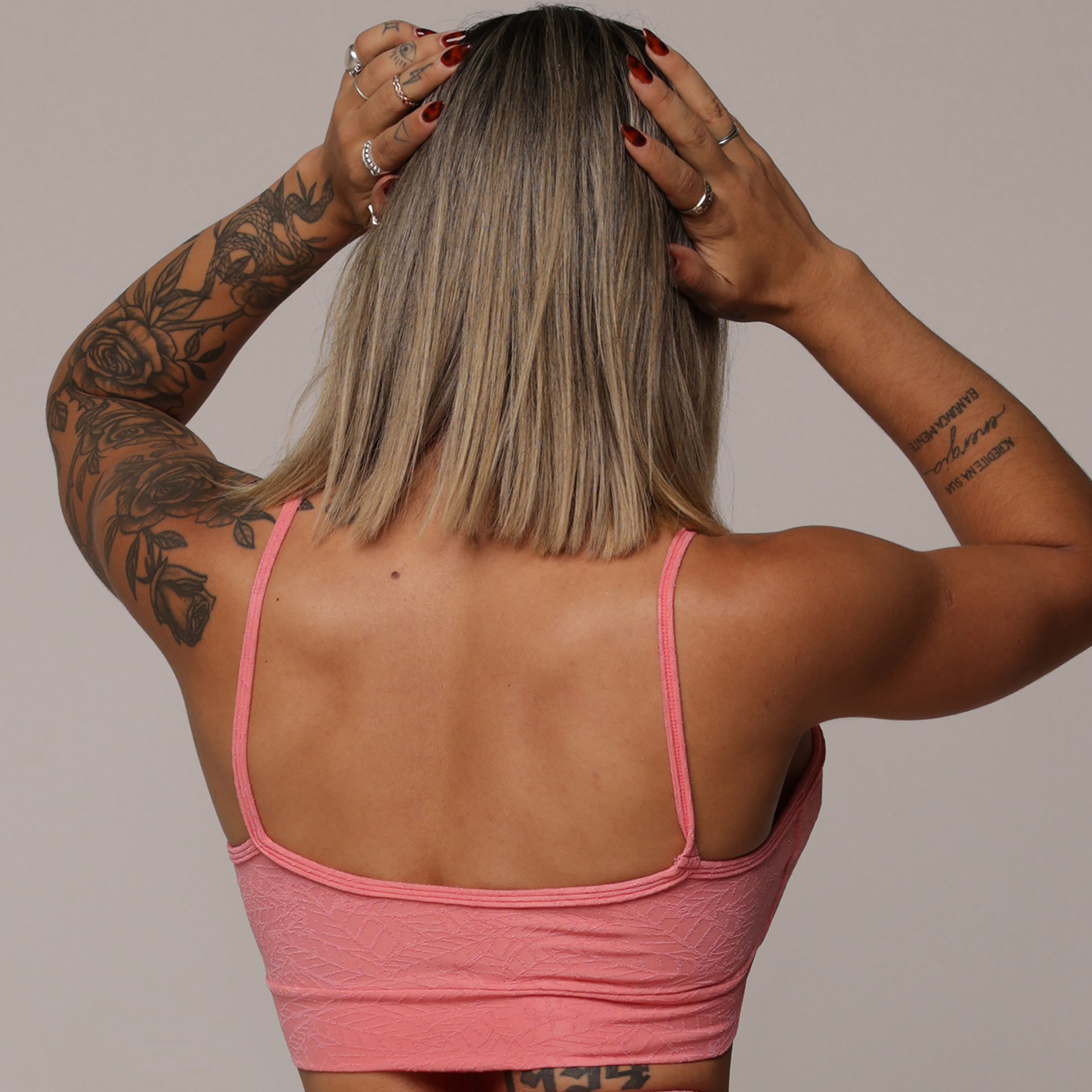 TOP HOPE JACQUARD NATURE PEACH - Imagem 3