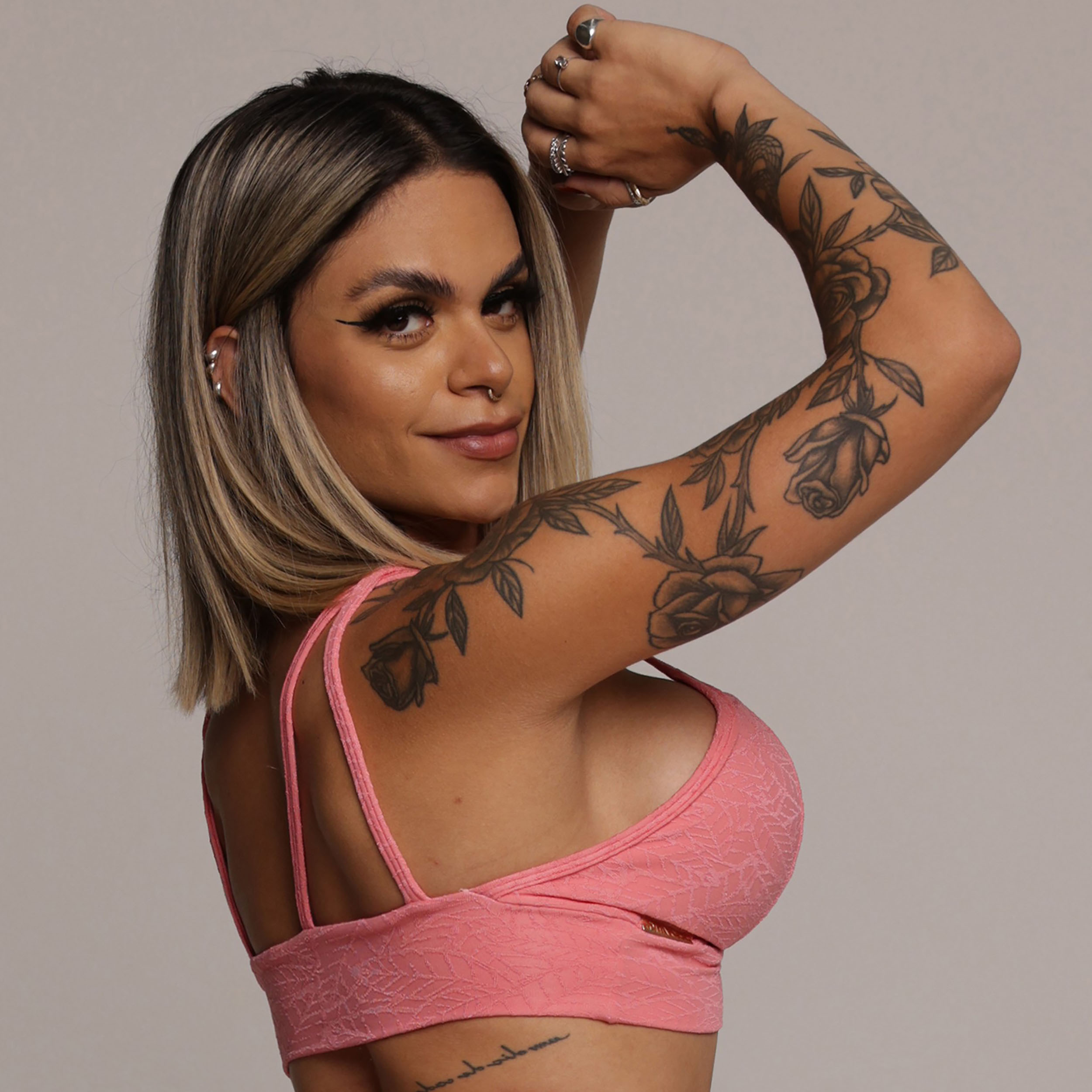 TOP TORONTO JACQUARD NATURE PEACH - Imagem 3