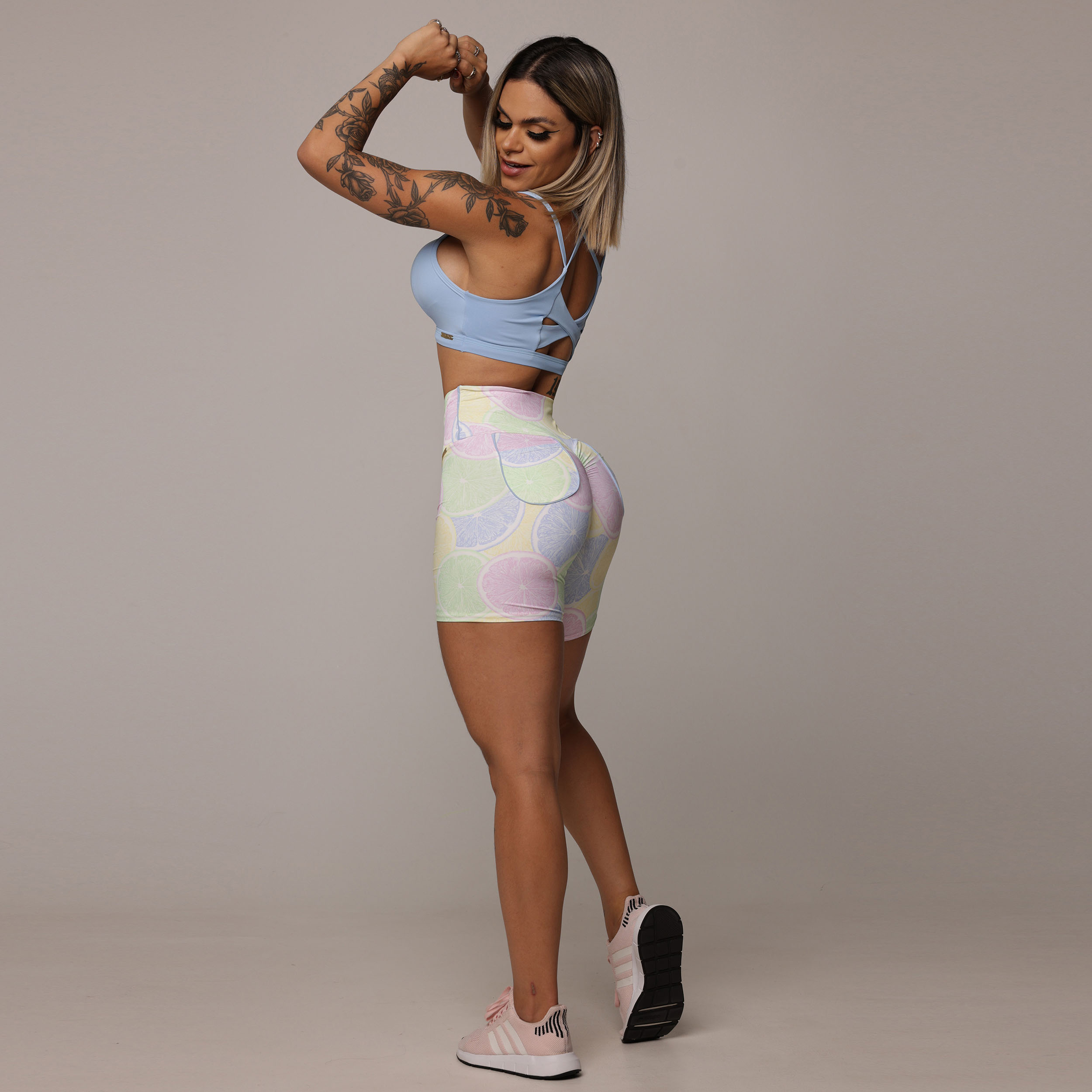 SHORT BOLSINHO EMPINA BUMBUM JUICE EXCLUSIVO - Imagem 12