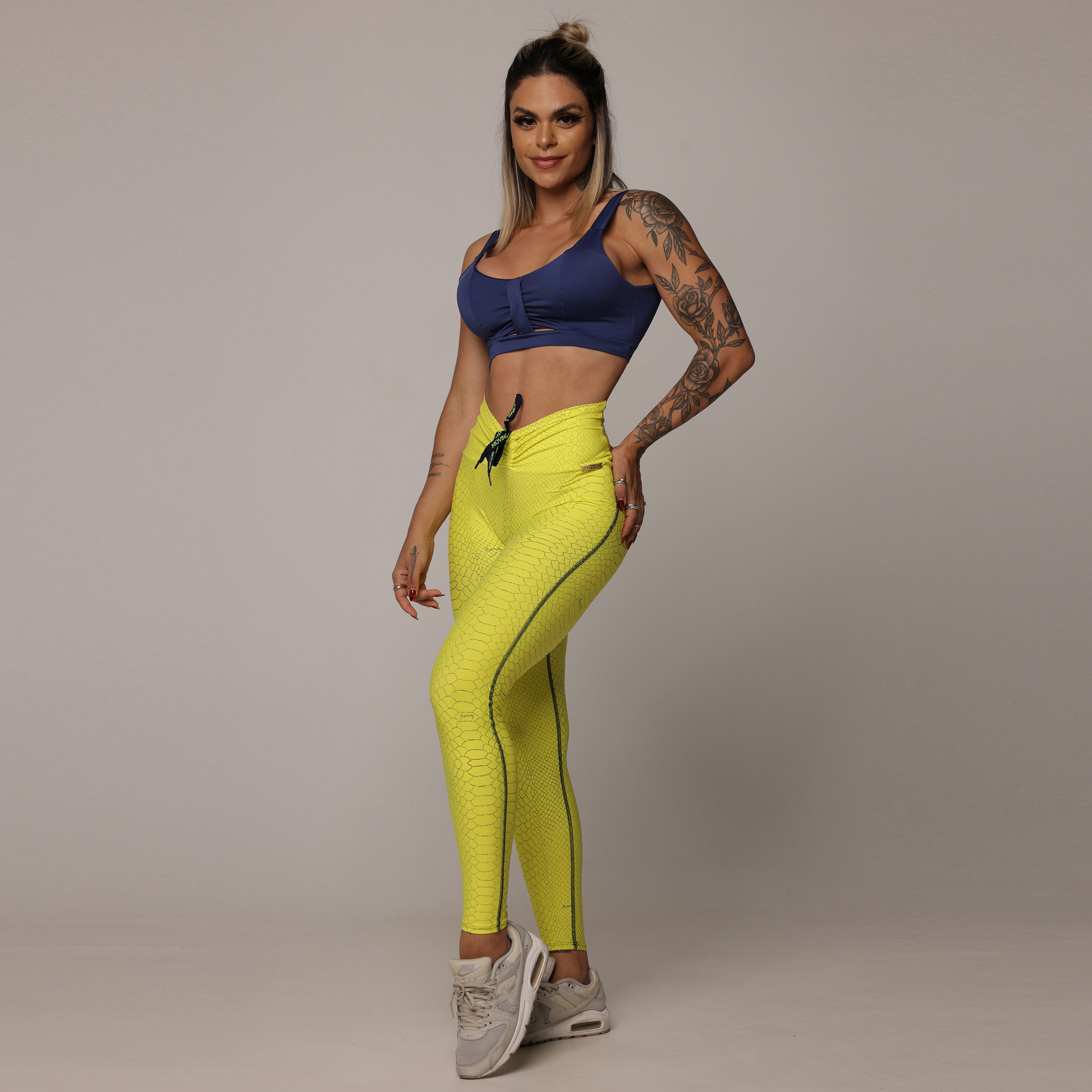 LEGGING CONFORT EMPINA BUMBUM PYTHON NEON EXCLUSIVA - Imagem 5