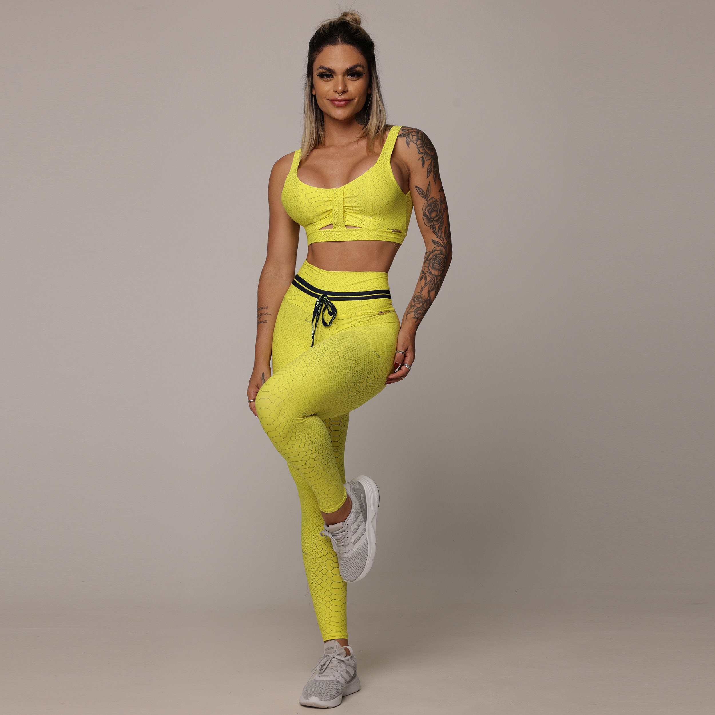 LEGGING EMPINA BUMBUM PYTHON NEON EXCLUSIVA - Imagem 6