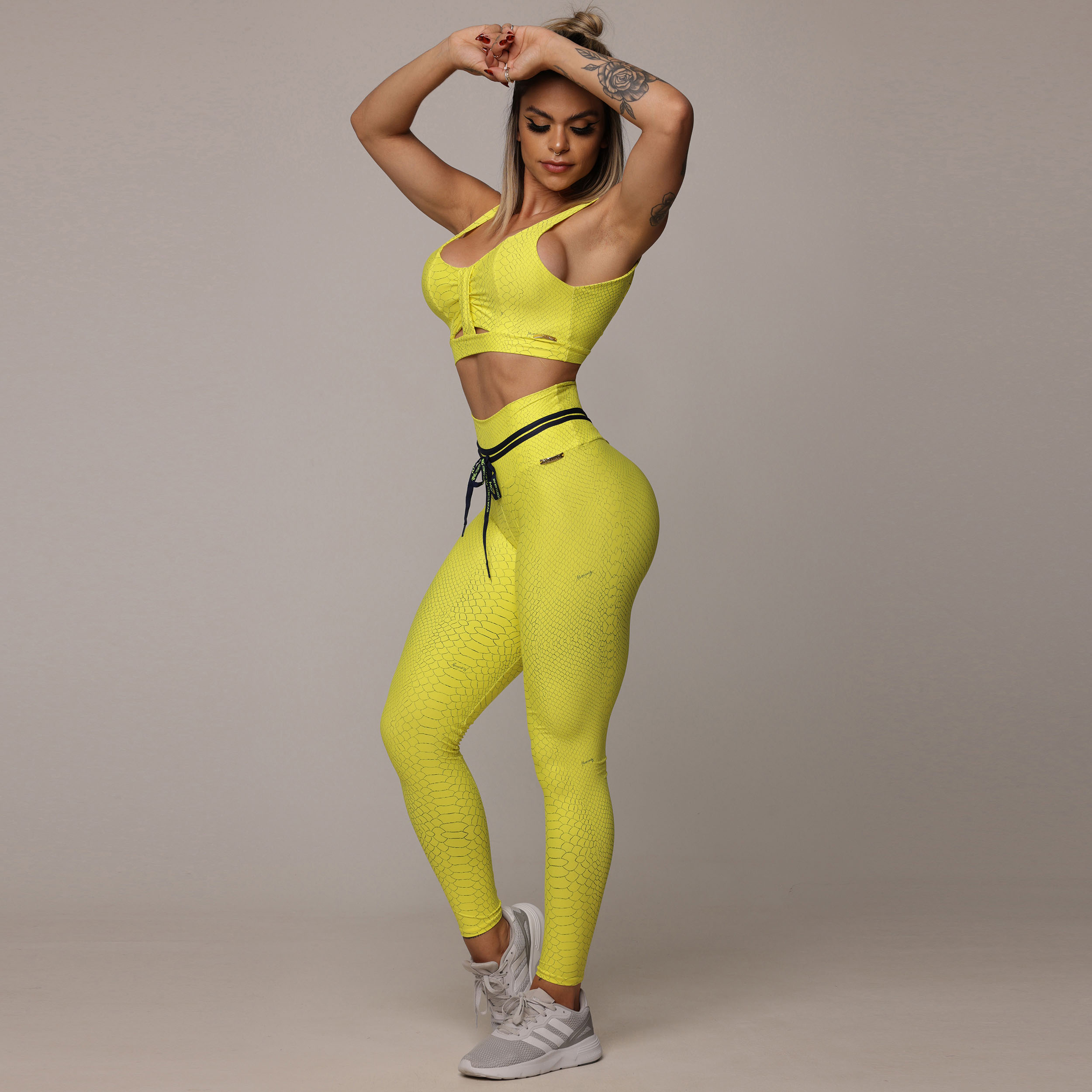 LEGGING EMPINA BUMBUM PYTHON NEON EXCLUSIVA - Imagem 9